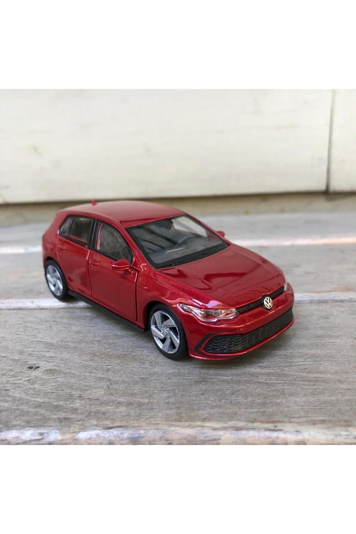 مدل خودرو WELLY VOLKSWAGEN GOLF 8 GTI DIECAST METAL CAR MODEL TOY PULL DROP 12 سانتی متر اورجینال scntoys