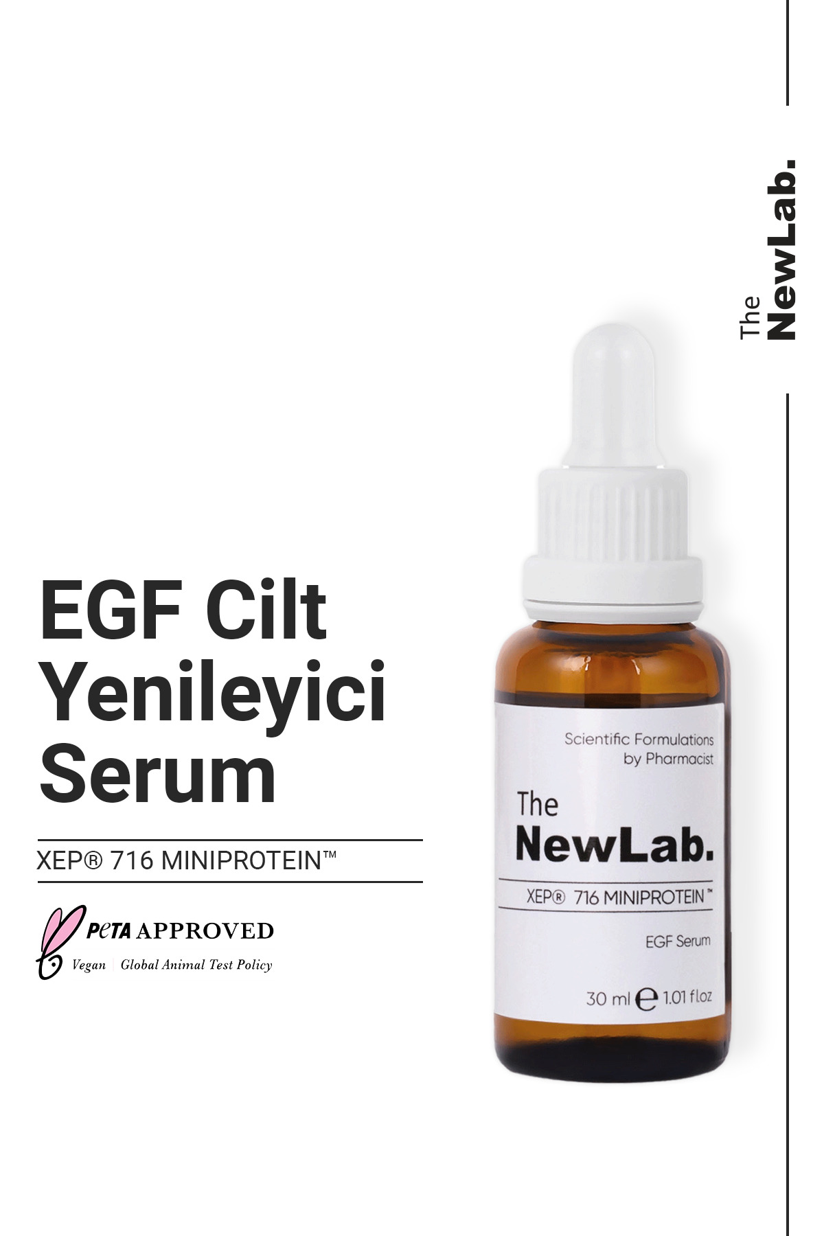سرم پوست بازسازی EGF اورجینال The NewLab