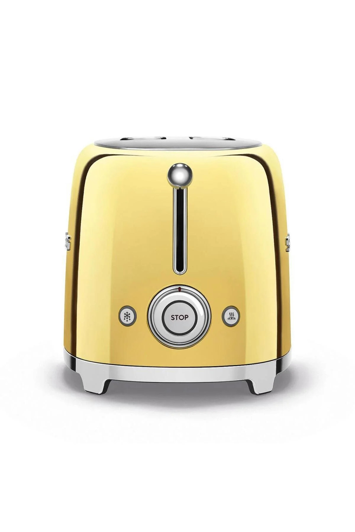 توستر طلایی سبک دهه 50 TSF01GOEU اورجینال Smeg