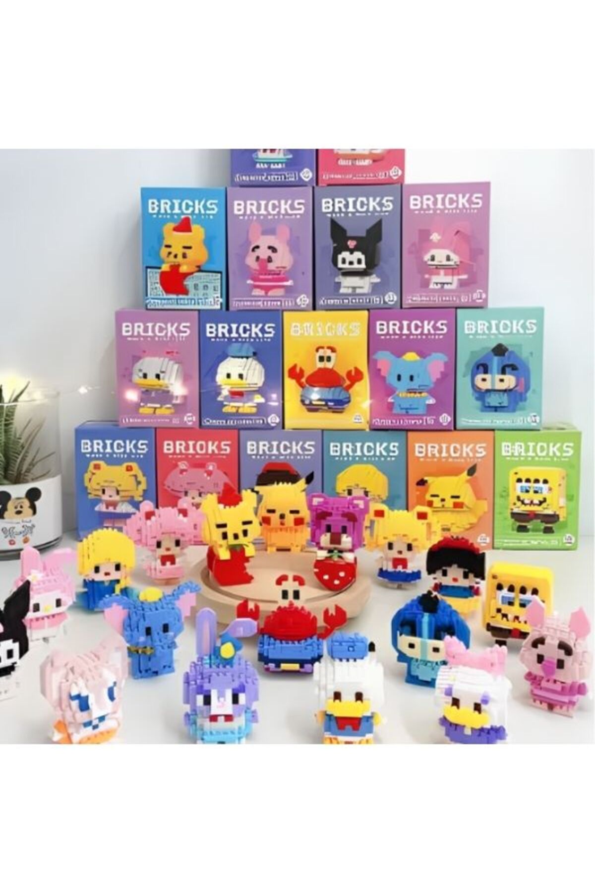 پازل سه بعدی MINI LEGO نیک فاکس sağlıkçı shopping trend aksesuar