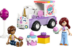 مجموعه ساختنی ارابه توزیع کیک تک‌شاخ لگو LEGO فرندز Friends مدل 42675، ۶۷ قطعه، حداقل سن ۴ سال