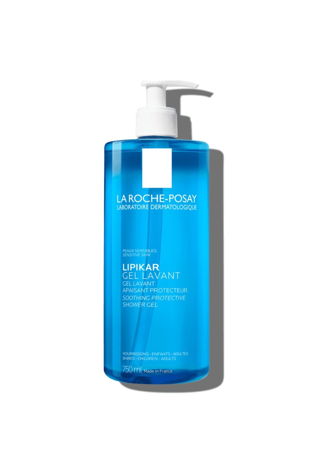 La Roche Posay ژل شوینده حمام حساس لیپیکار 750 میلی لیتر