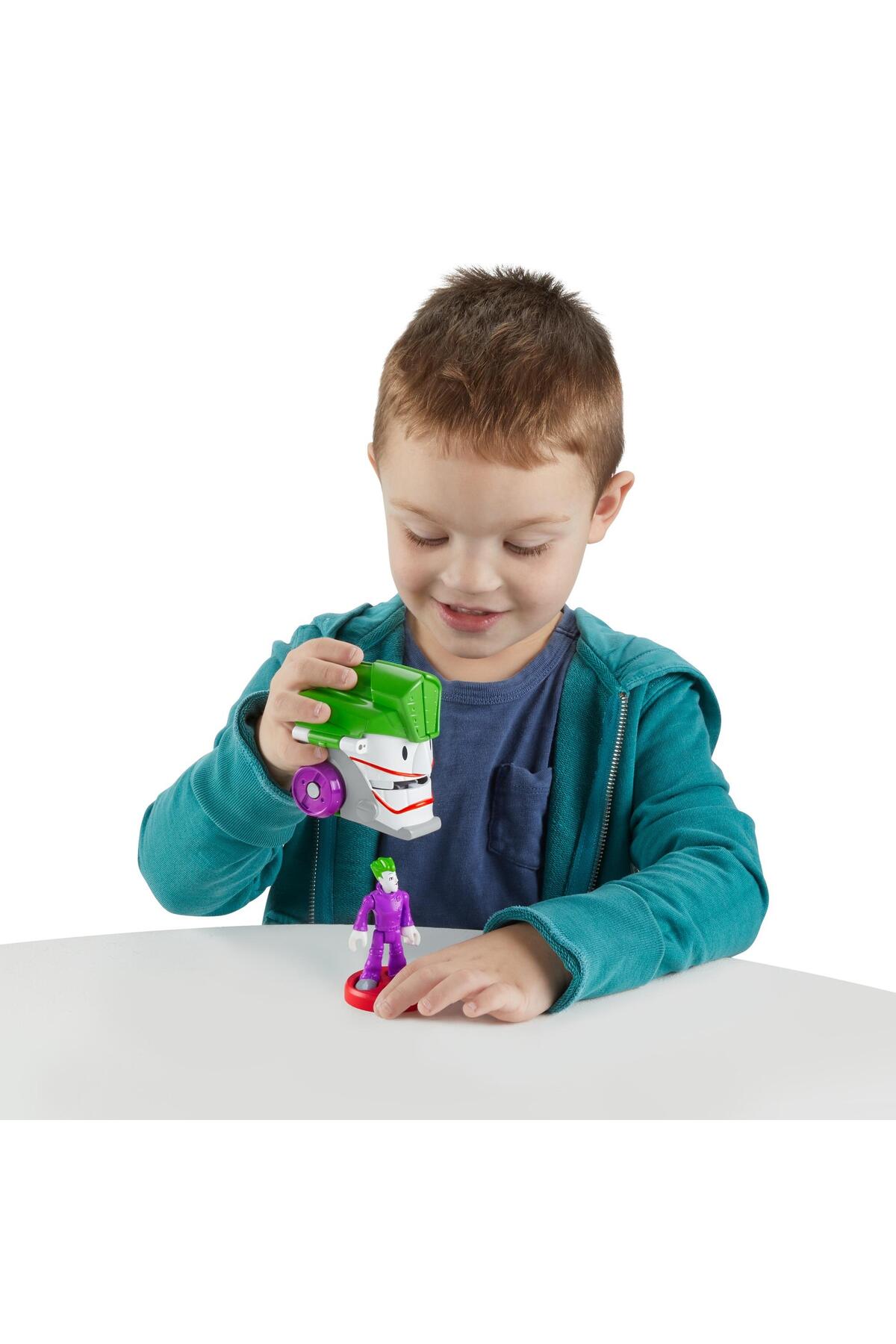 ماشین اسباب بازی DC SUPER FRIENDS HEAD SHIFTERS COLLECTION HGX78 HGX92 Imaginext