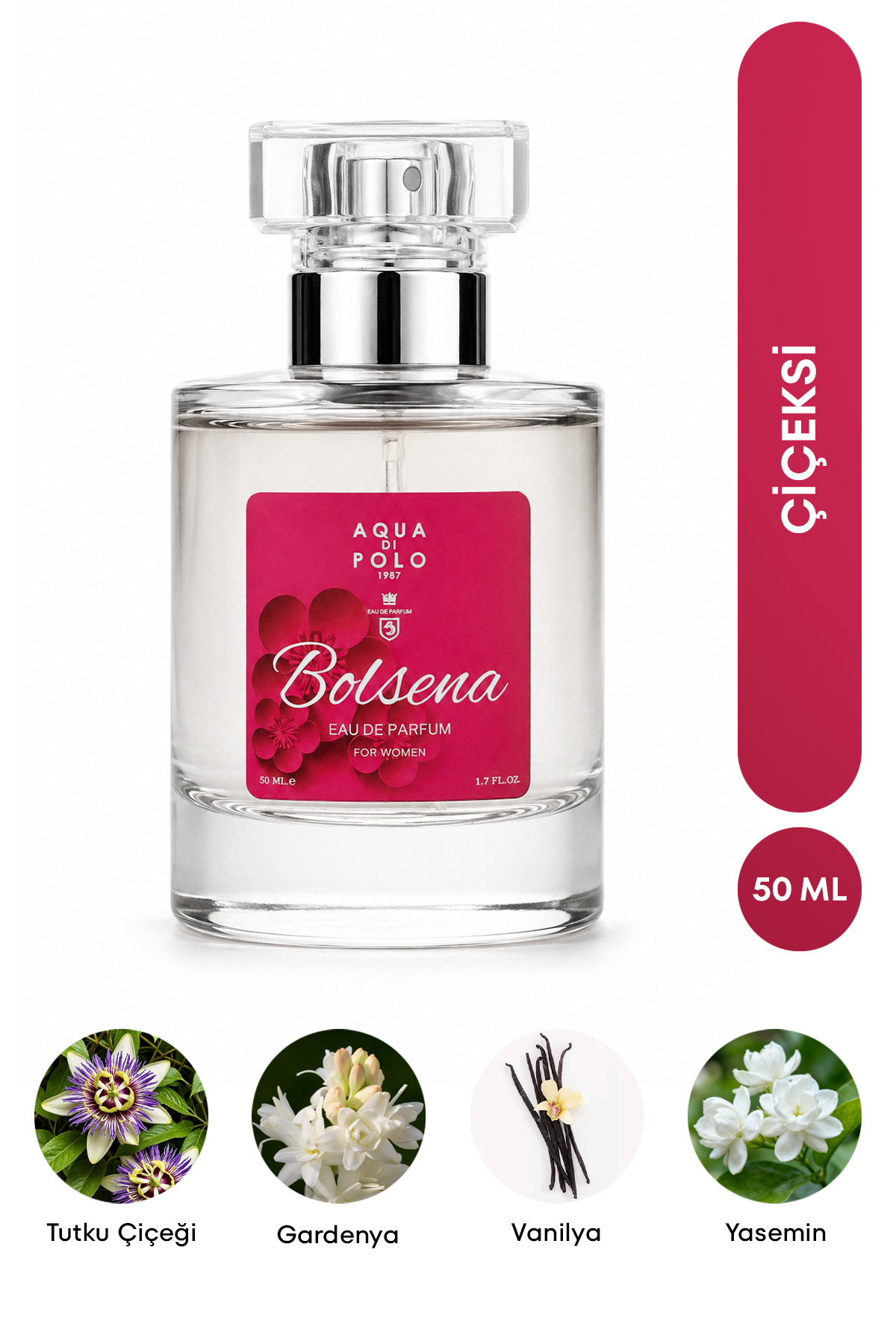 Aqua Di Polo 1987 عطر زنانه 50 میلی لیتر با نام بولسنا از برند آکوا دی پولو ۱۹۸۷