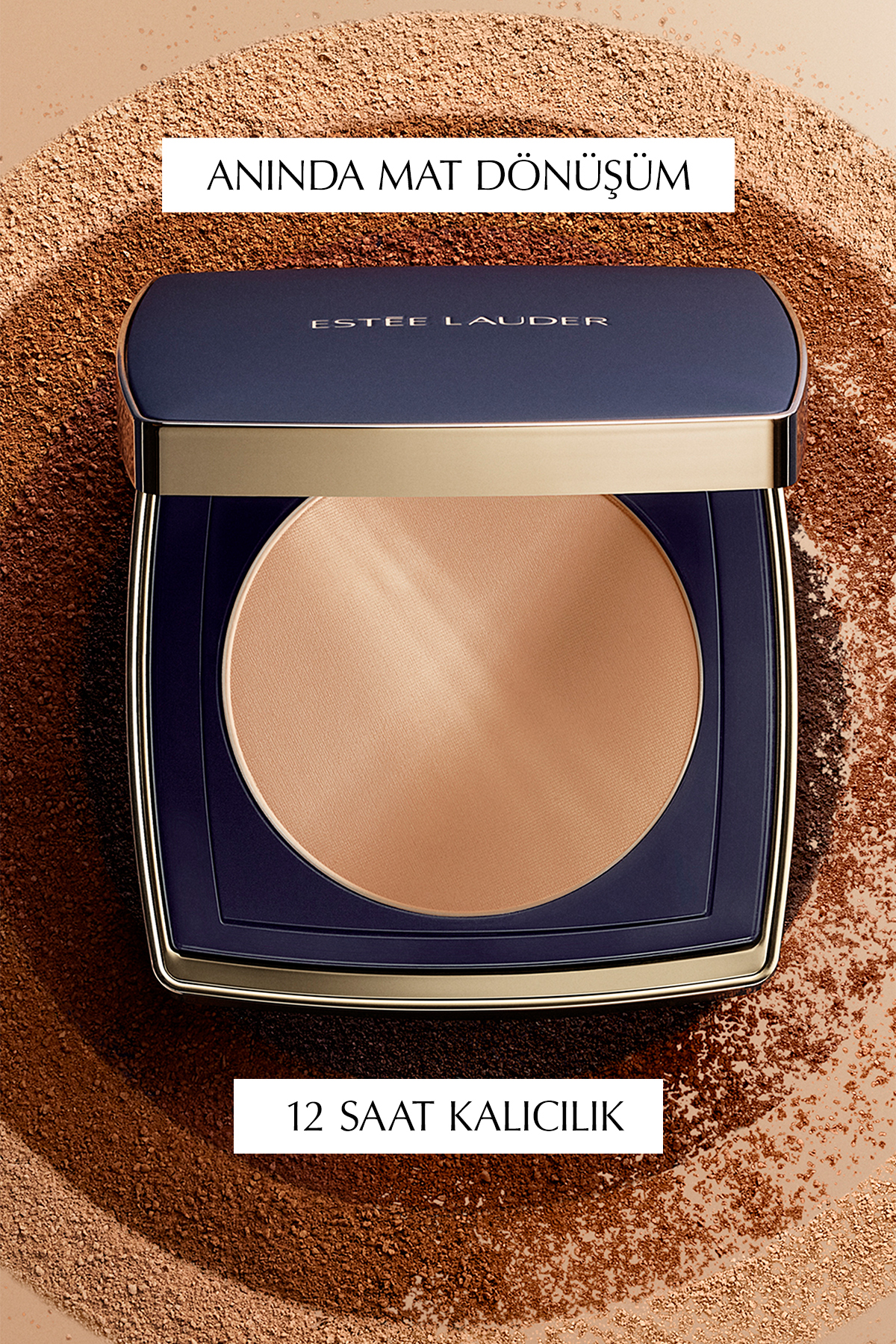 کرم پودر دو برابر سایش در محل مات پایه 2C3 نقاشی دیواری Estee Lauder