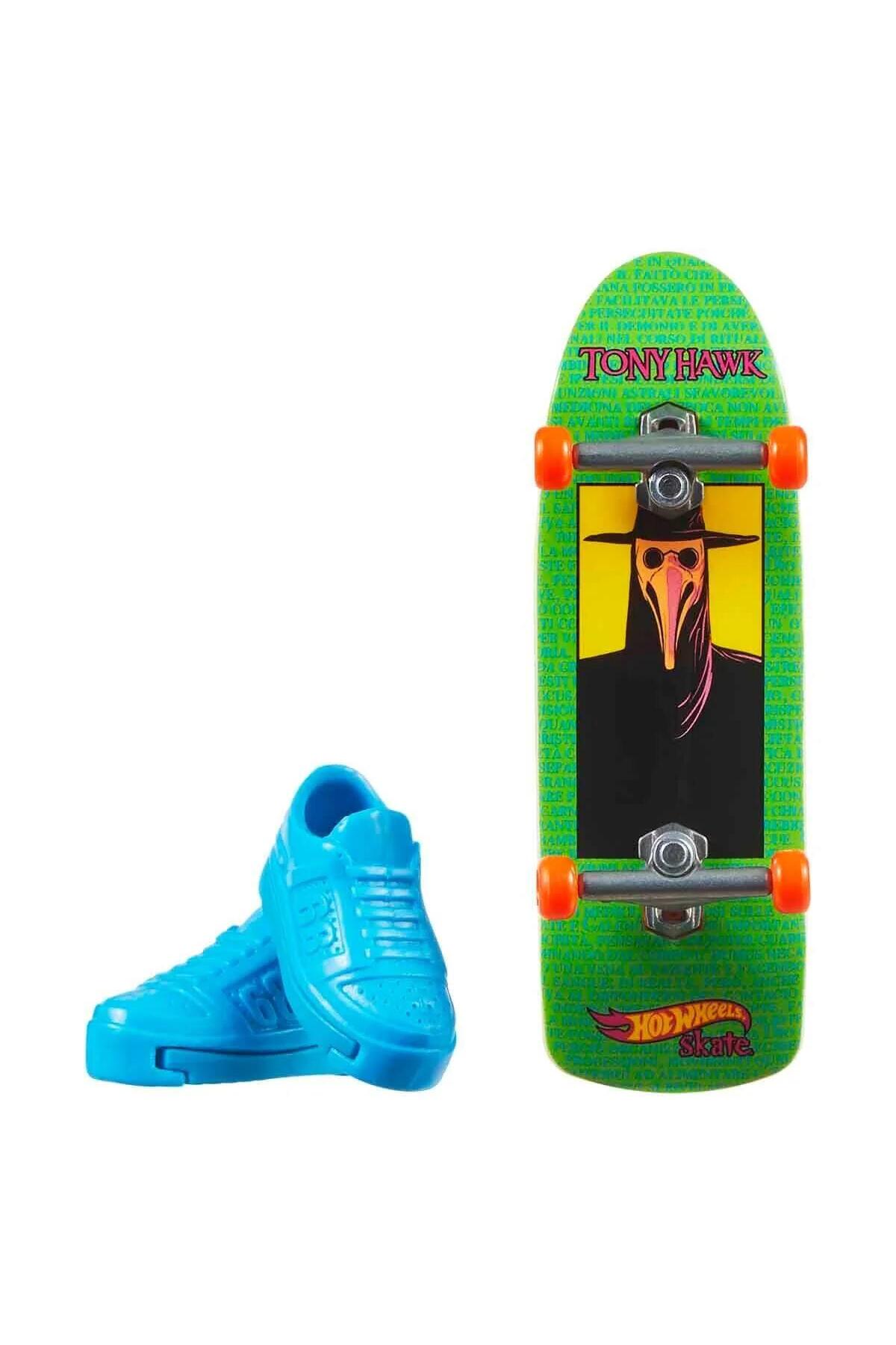 ماشین اسباب بازی بسته های انگشتی و پا با تم نئون اسکیت HPG21 HVK45 از ترکیه HOT WHEELS