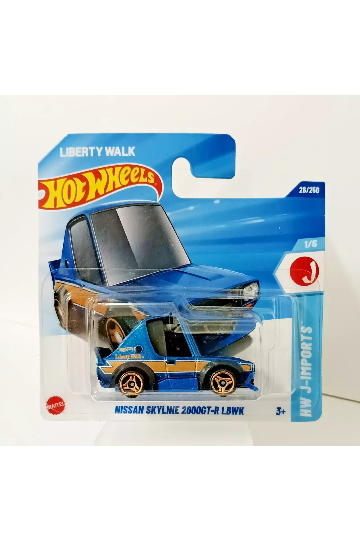 ماشین اسباب بازی NISSAN SKYLINE 2000GT R LBWK HW J MPORTS 26 250 جمع آوری هات ویلز اورجینال HOT WHEELS