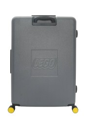 چمدان بزرگ ۲×۲ لگو LEGO، سری آیکونیک Iconic، مدل 20154-1962، خاکستری/زرد، حجم 110 لیتر