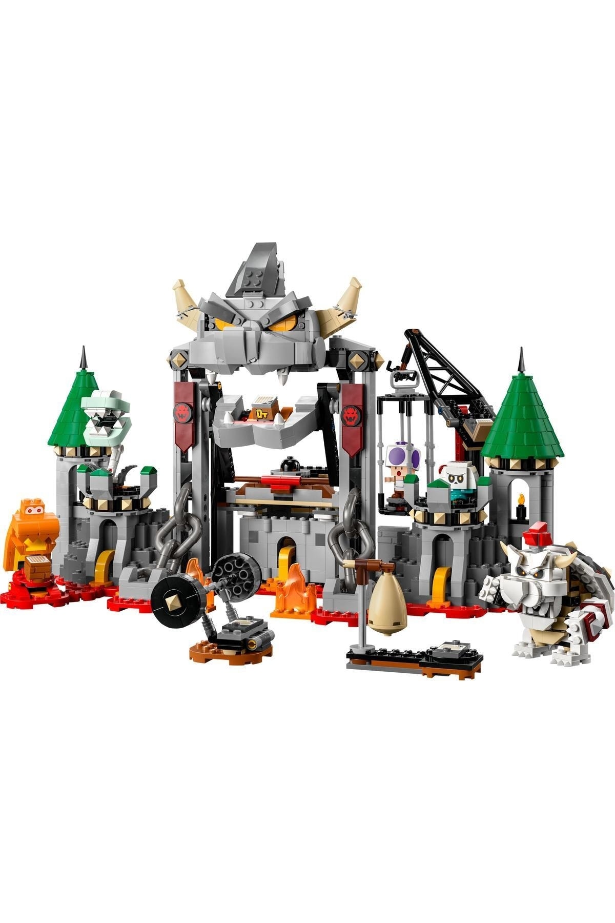 لگو ® SUPER MARIO ™ DRY BOWSER CASTLE WAR ADVENTURE مجموعه 71423 1321 قطعه اورجینال LEGO