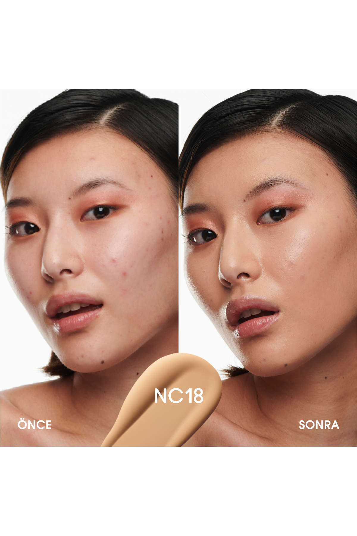 Mac کرم پودر سرمی Studio Radiance حاوی مواد مغذی پوست شماره NC18 حجم 30میل