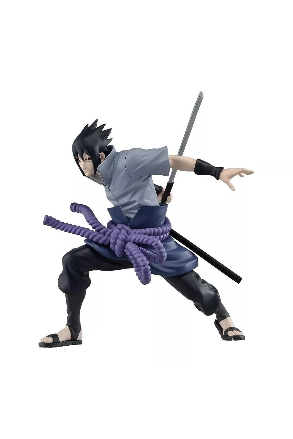فیگور BANPRESTO NARUTO SHIPPUDEN VIBRATION STARS UCHIHA SASUKE 3 مجسمه BANDAI