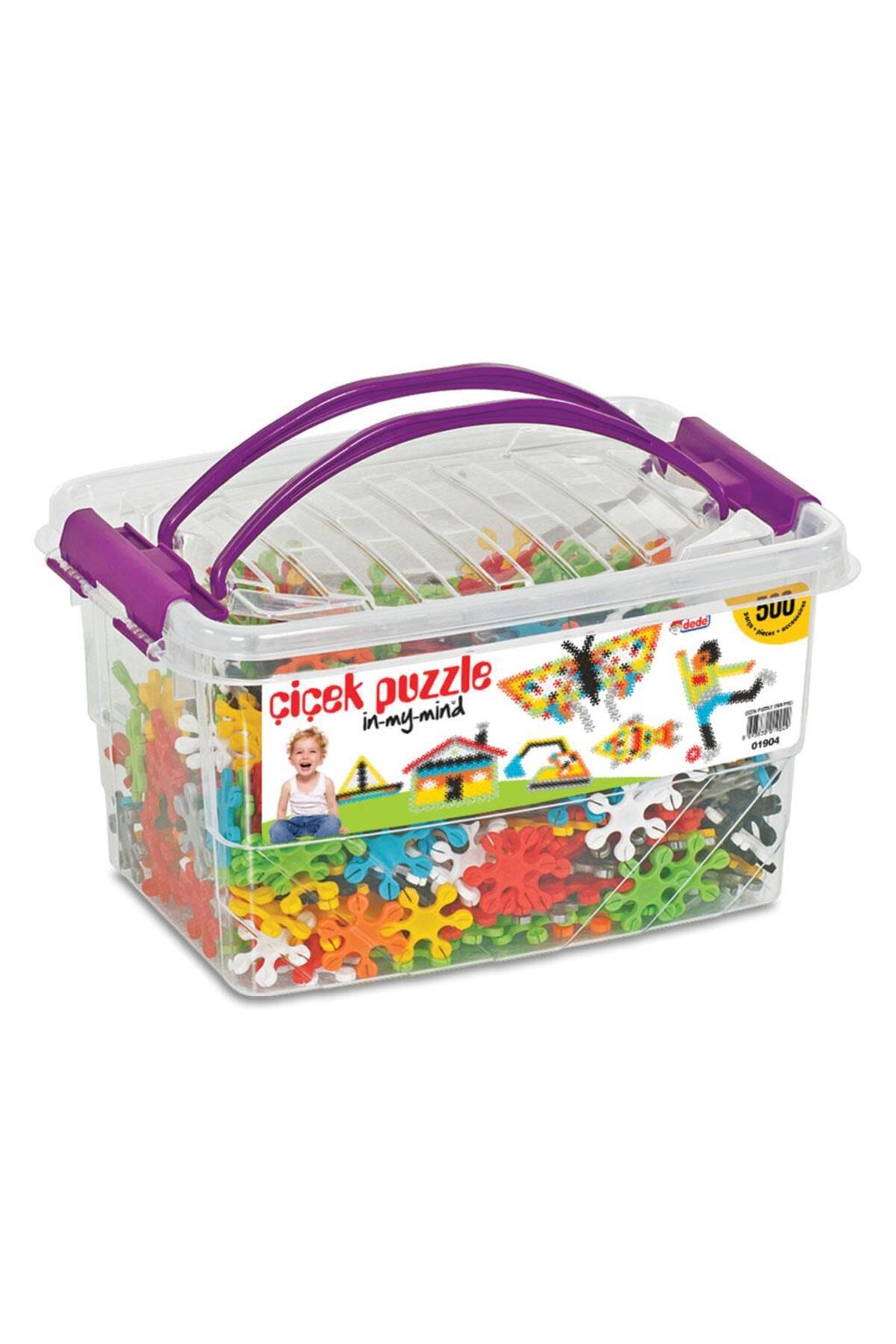 لگو و اسباب بازی های ساخت محور PUZZLE 01904 FLOWER PAZZLE BAX 500 PIECES از ترکیه DEDE