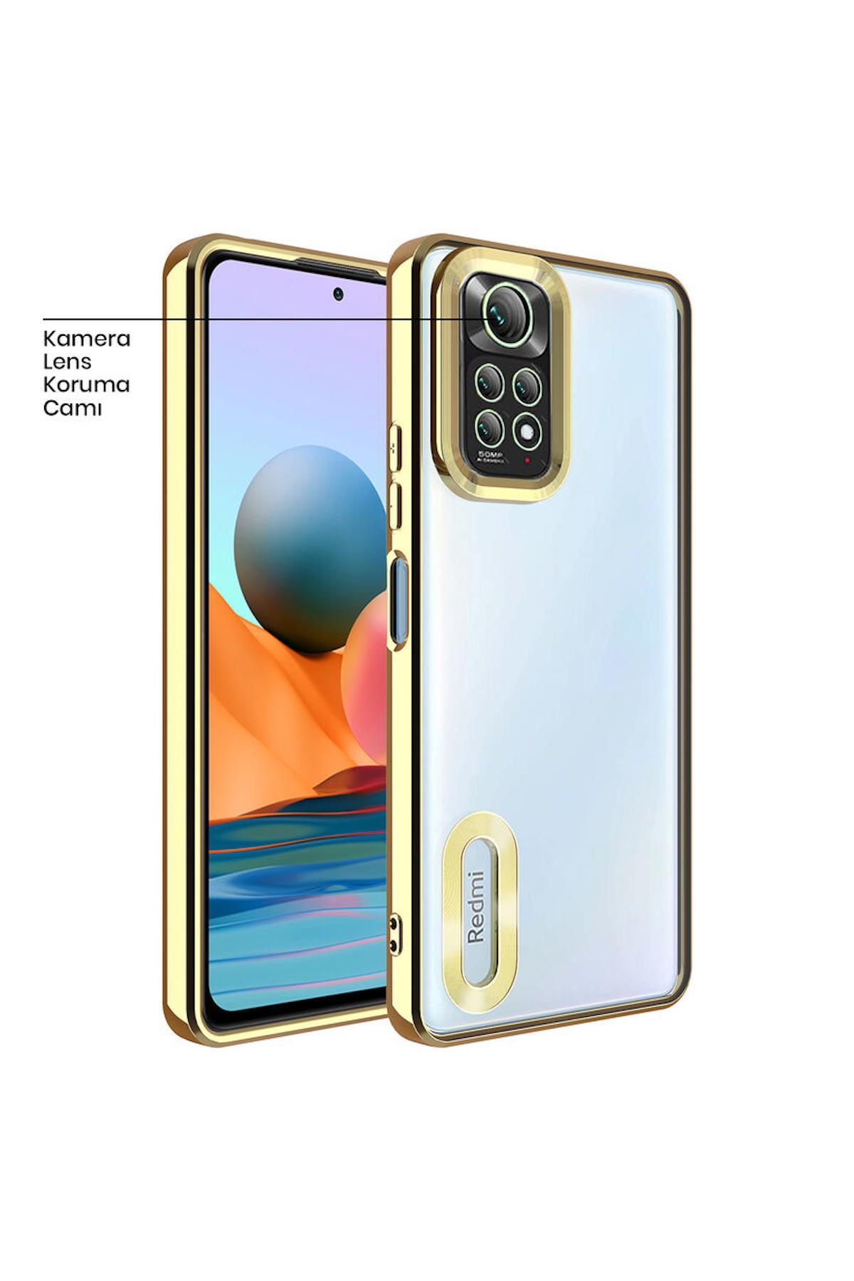 کاور و قاب شیائومی REDMI NOTE 11 4G سازگار با سیلیکونی ZEBANA GLINT طلایی اورجینال Zebana