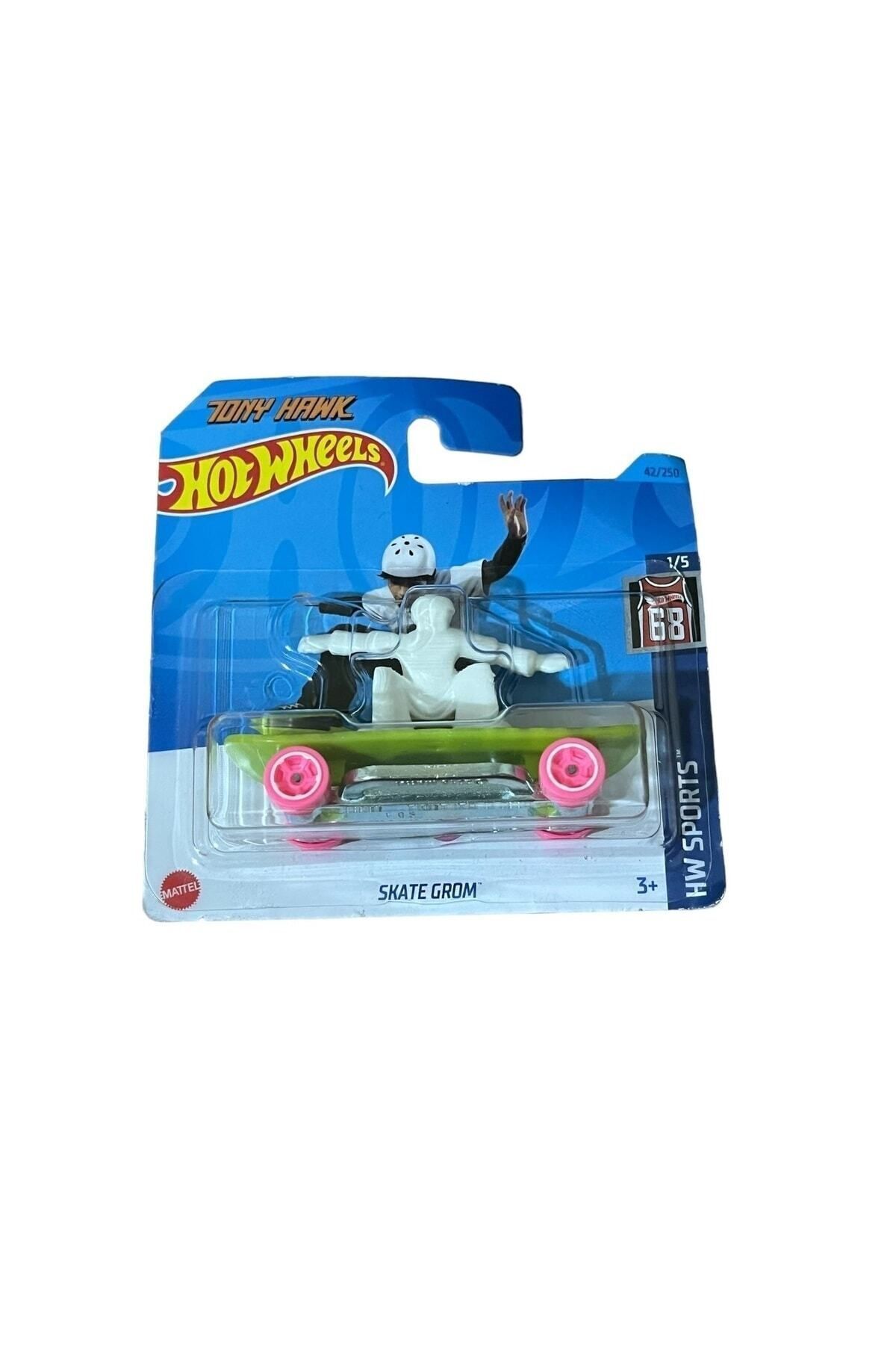 ماشین اسباب بازی مجموعه اسکیت GROM 42 250 HW SPORTS 1 5 مقیاس 1:64 هات ویلز اورجینال HOT WHEELS