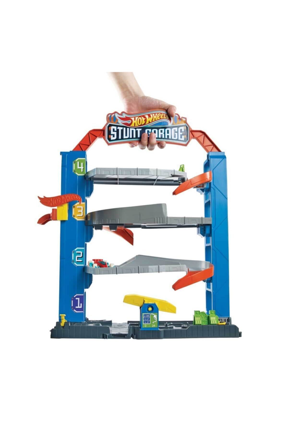ماشین اسباب بازی شروع به ماجراجویی گاراژ 4 STOREY GNL70 هات ویلز اورجینال HOT WHEELS