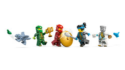 مجموعه ساختنی معبد نینجا اسپین‌جیتسو نینجاگو لگو LEGO مدل 71831، ۱۵۸ قطعه، حداقل ۴ سال