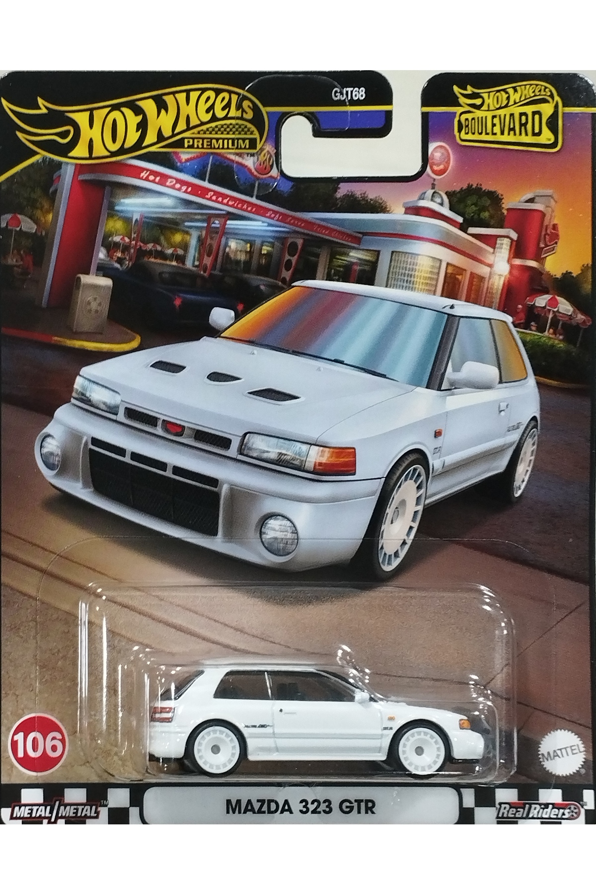 مدل خودرو مزدا 323 GTR اورجینال HOT WHEELS