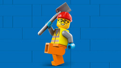 مجموعه ساختنی لگو LEGO سیتی غلتک راه‌سازی مدل 60401، ۷۸ قطعه، حداقل سن ۵ سال
