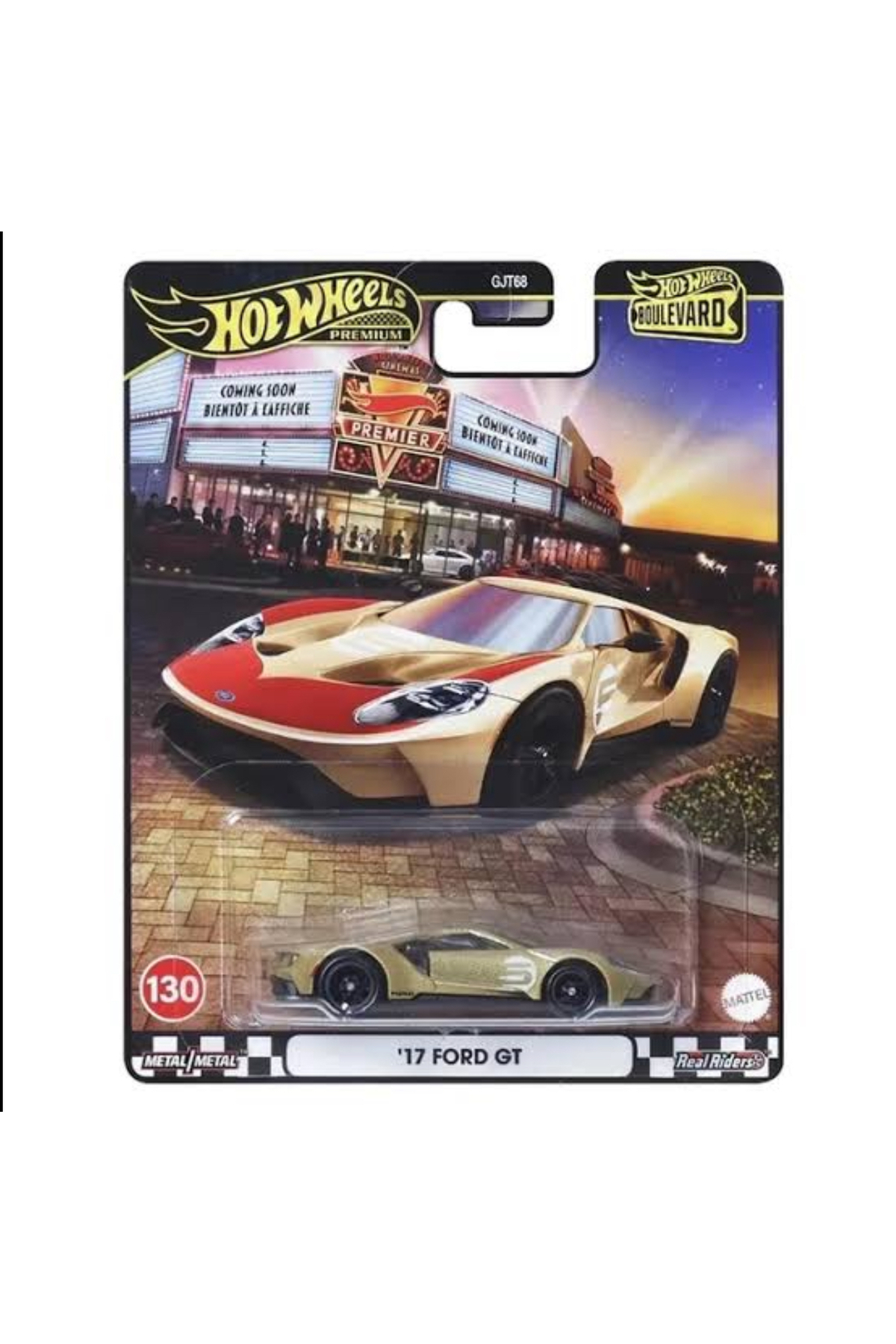ماشین اسباب بازی بلوار پریمیوم 2017 فورد GT از ترکیه HOT WHEELS