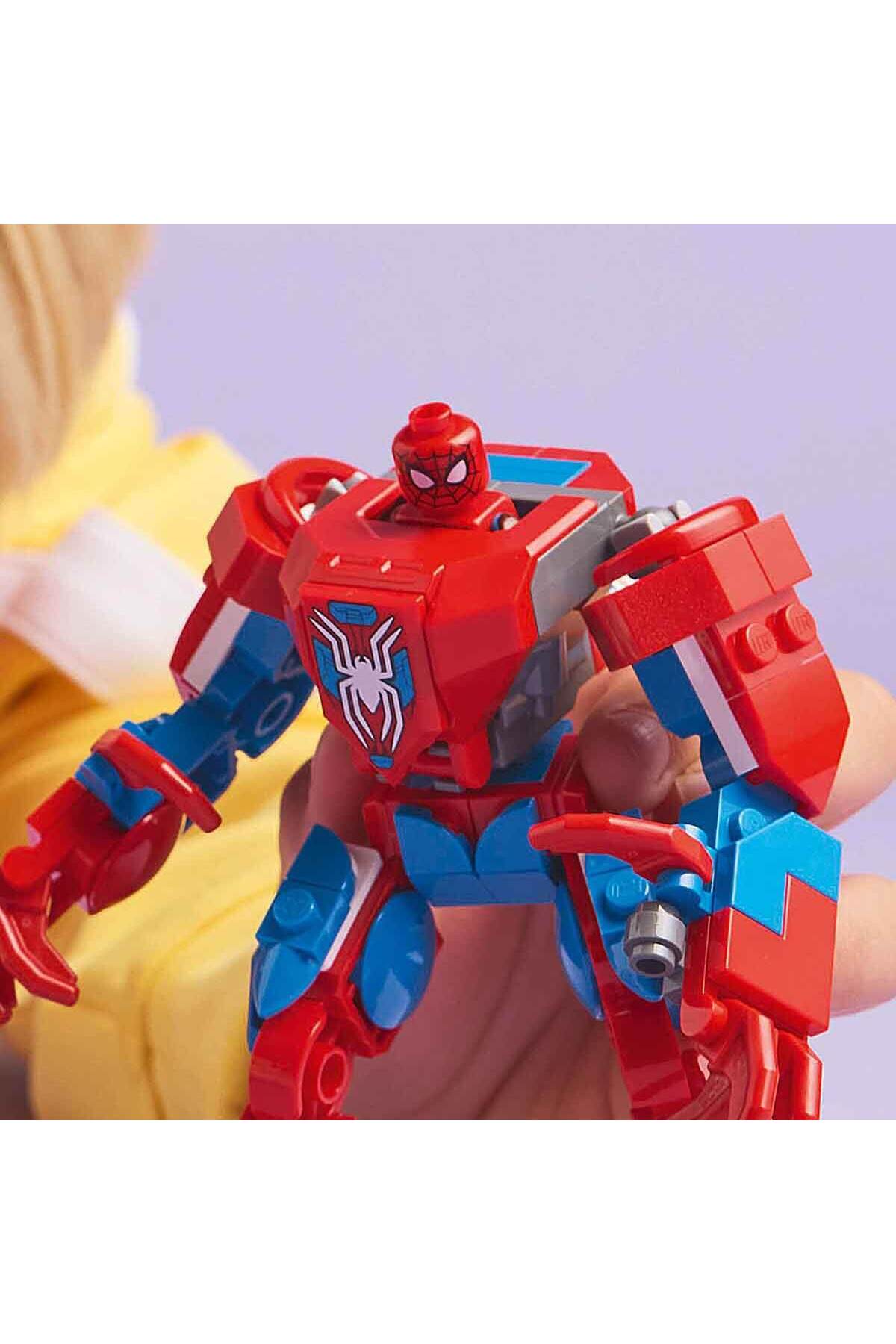 لگو MARVEL SPIDER MAN ROBOT در برابر ضد زهر 76308 6 سال بزرگتر برای کودکان � اورجینال LEGO