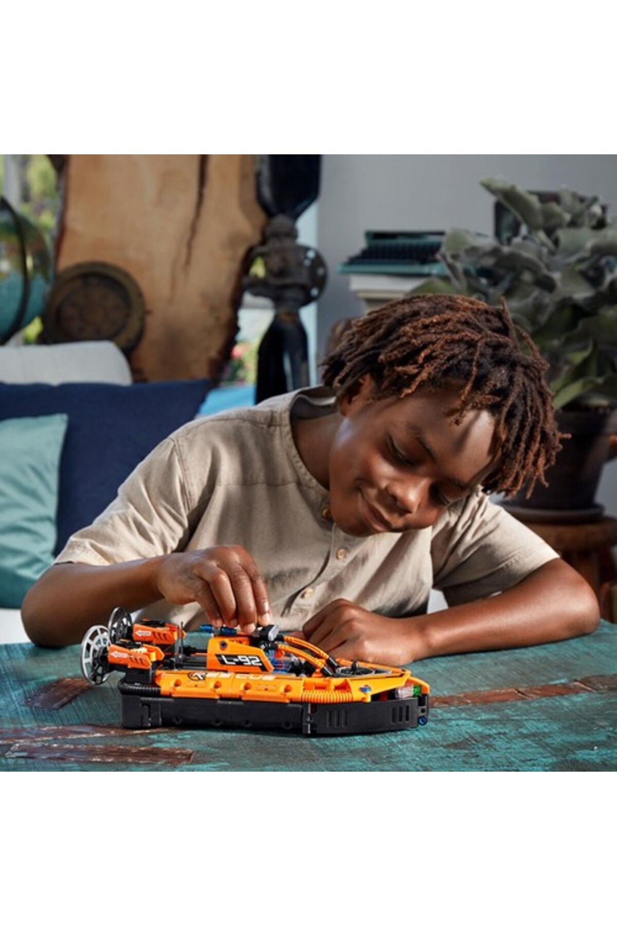 لگو و اسباب بازی های ساخت محور TECHNIC 42120 RESCUE HOVERCRAFT از ترکیه LEGO