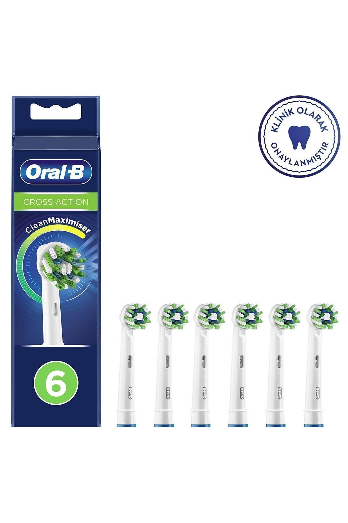 سری یدک مسواک اقدام 6 تعویض فناوری سر برس Oral-B