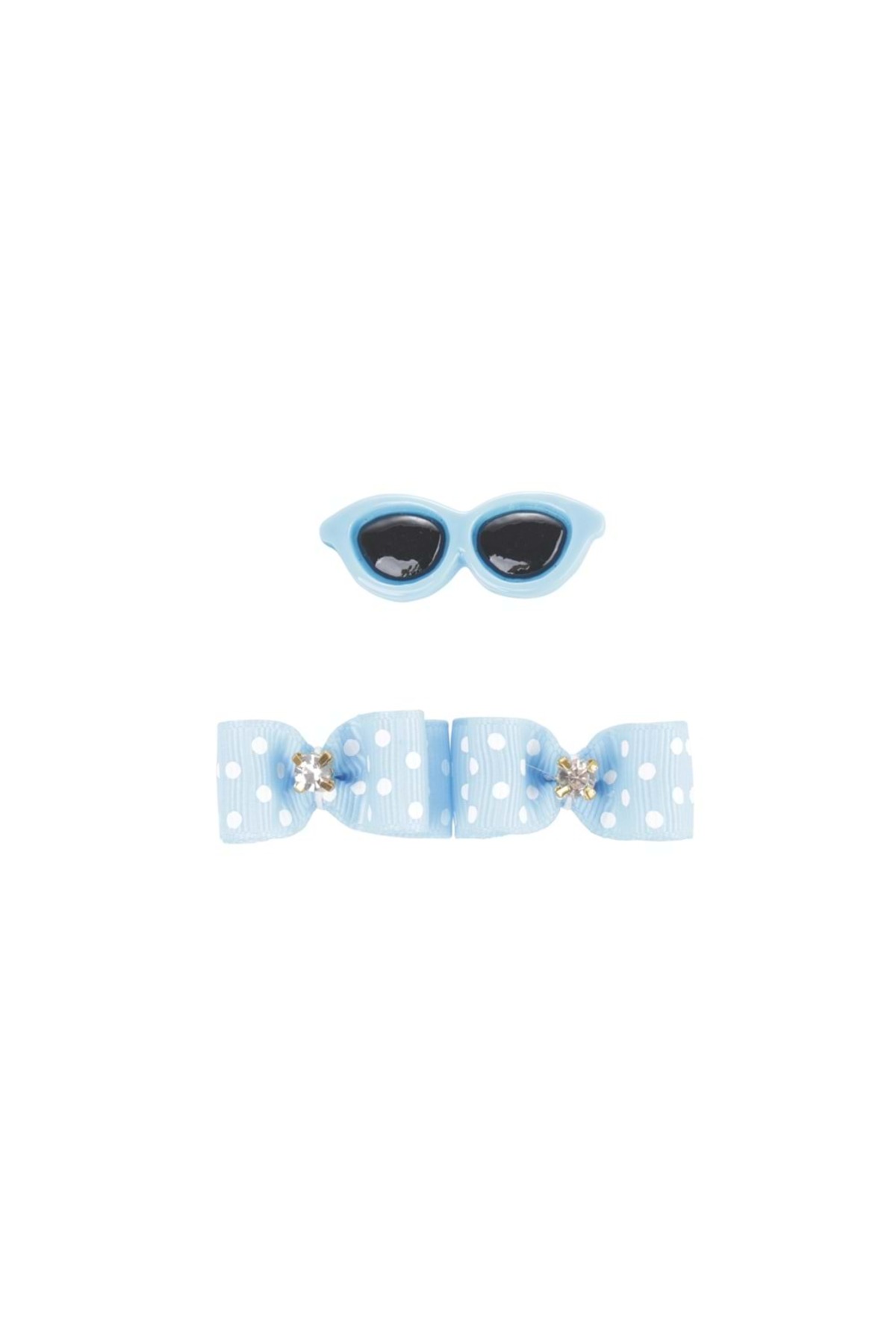 پاپیون تزئینی سگ ام‌پتس M-PETS GLAM، آبی، مدل 60900399