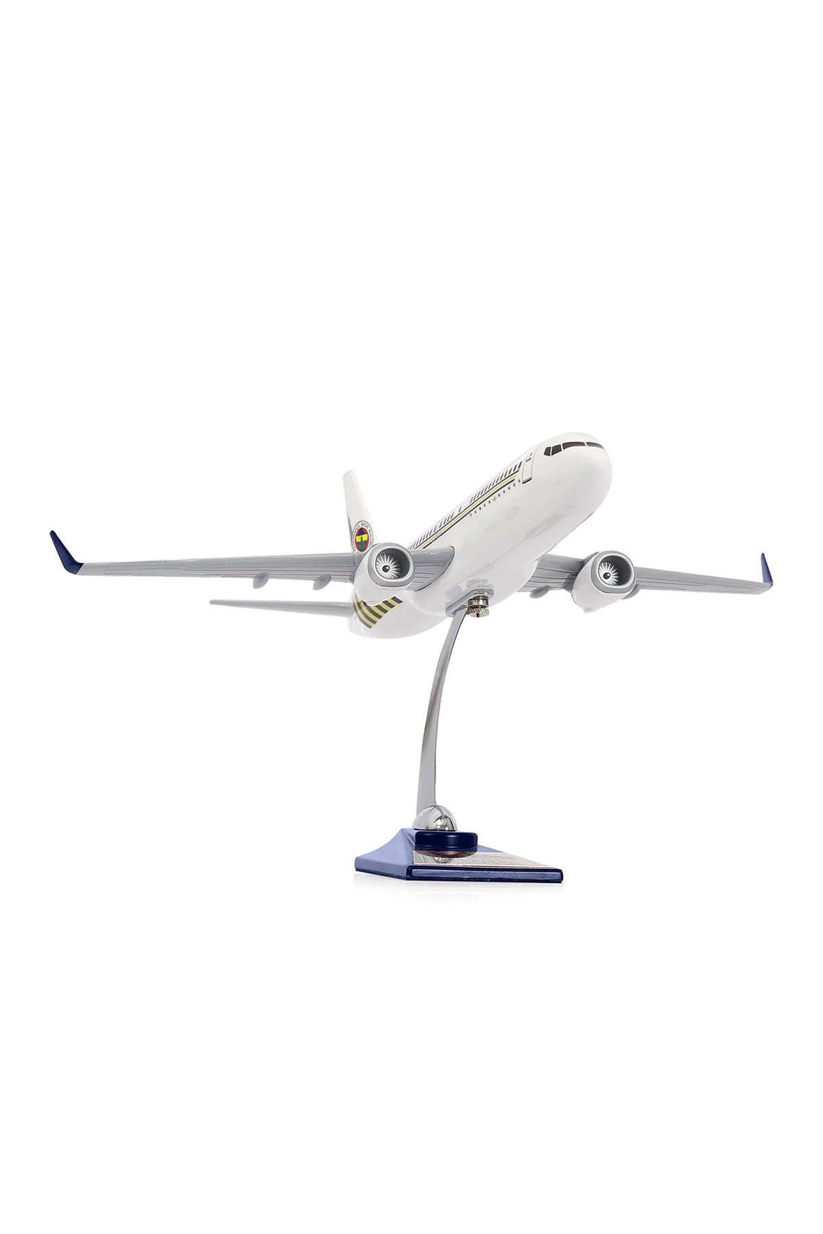 مدل خودرو هواپیمای طراحی سفید دارای مجوز ZEKUPP BOEING 737 800 1 100 UCK0196 اورجینال Fenerbahçe