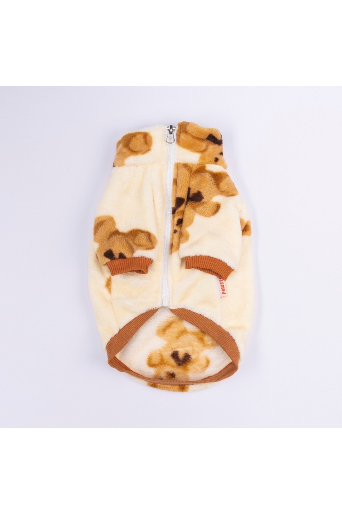 ژاکت سگ و گربه پاوستار Pawstar Teddy Tales طرح خرس عروسکی مدل PS26-1187 قهوه‌ای