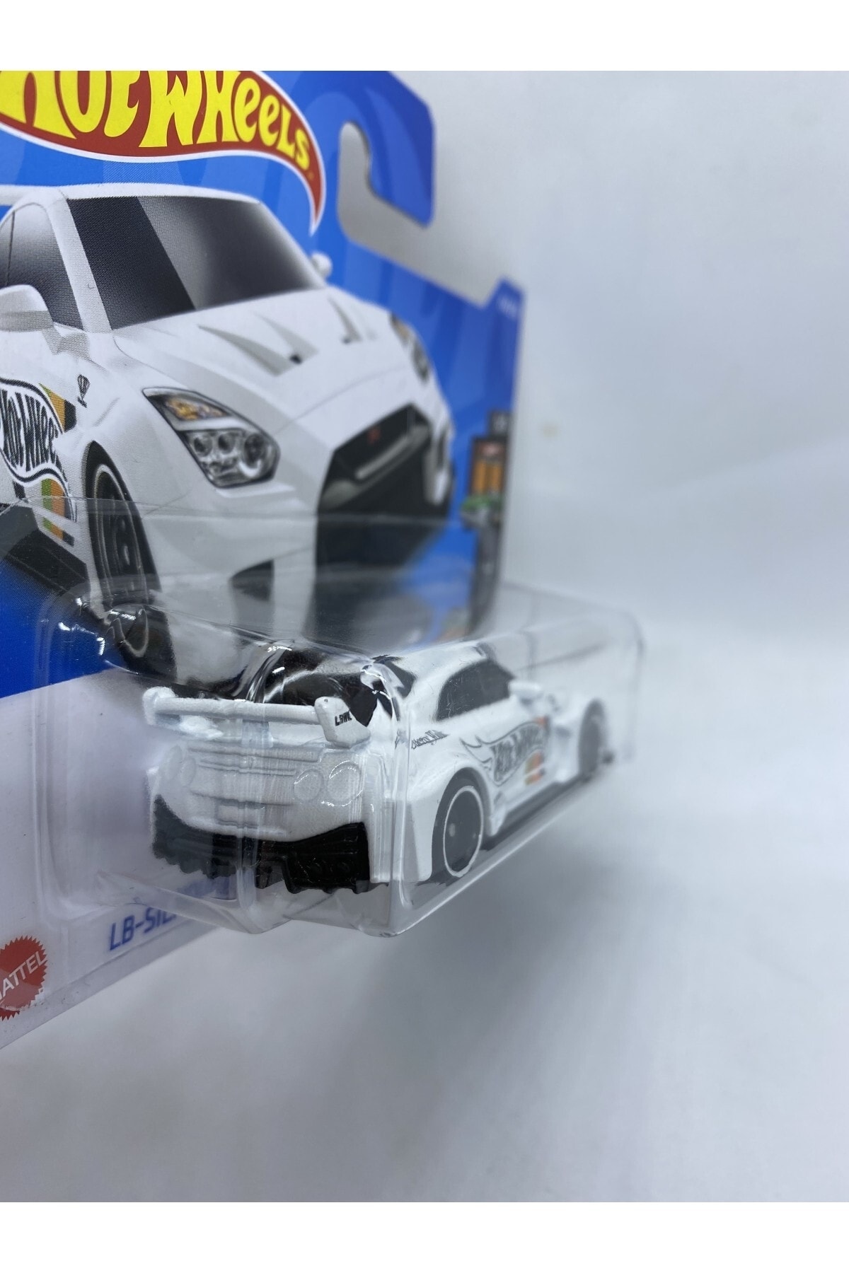 ماشین اسباب بازی LB SILHOUETTE WORKS GT NISSAN 35GT RR VER.2 WHITE هات ویلز اورجینال HOT WHEELS