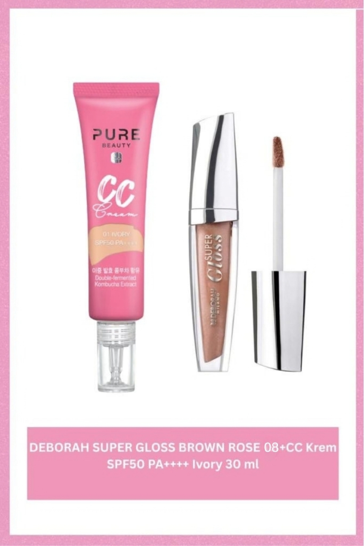 کرم سی‌سی پیور بیوتی PURE BEAUTY Milano با SPF 50+ و PA++++، ۳۰ میلی‌لیتر