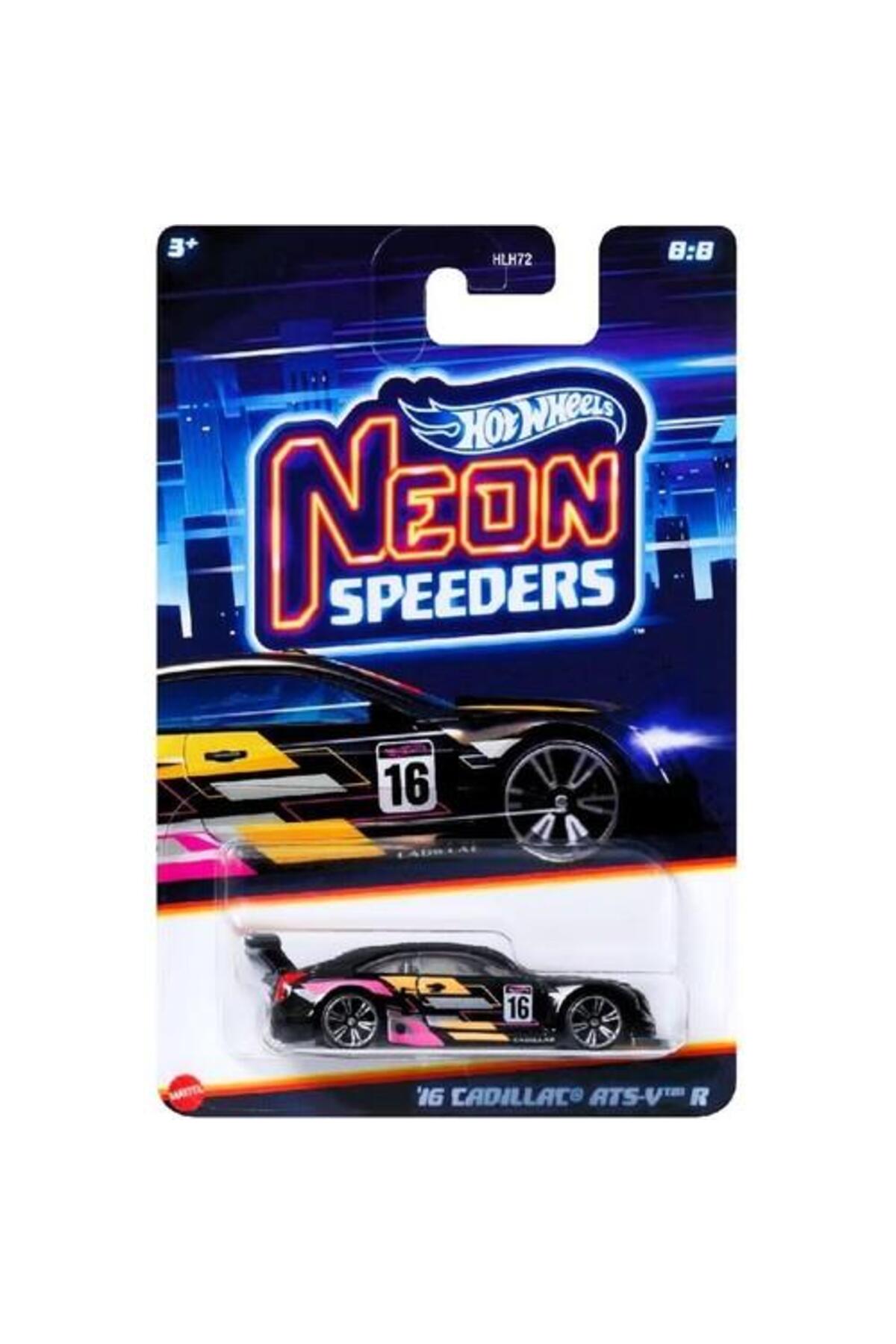 ماشین اسباب بازی نئون اسپیدرز '16 کادیلاک ATS V R HRW82 از ترکیه HOT WHEELS