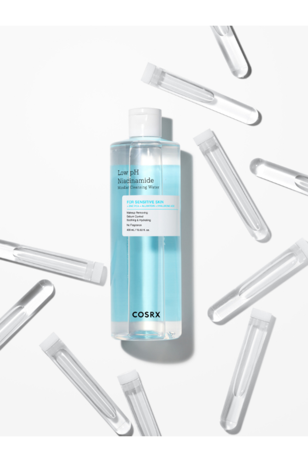 Cosrx آب پاک کننده میسلار با pH کم نیاسینامید