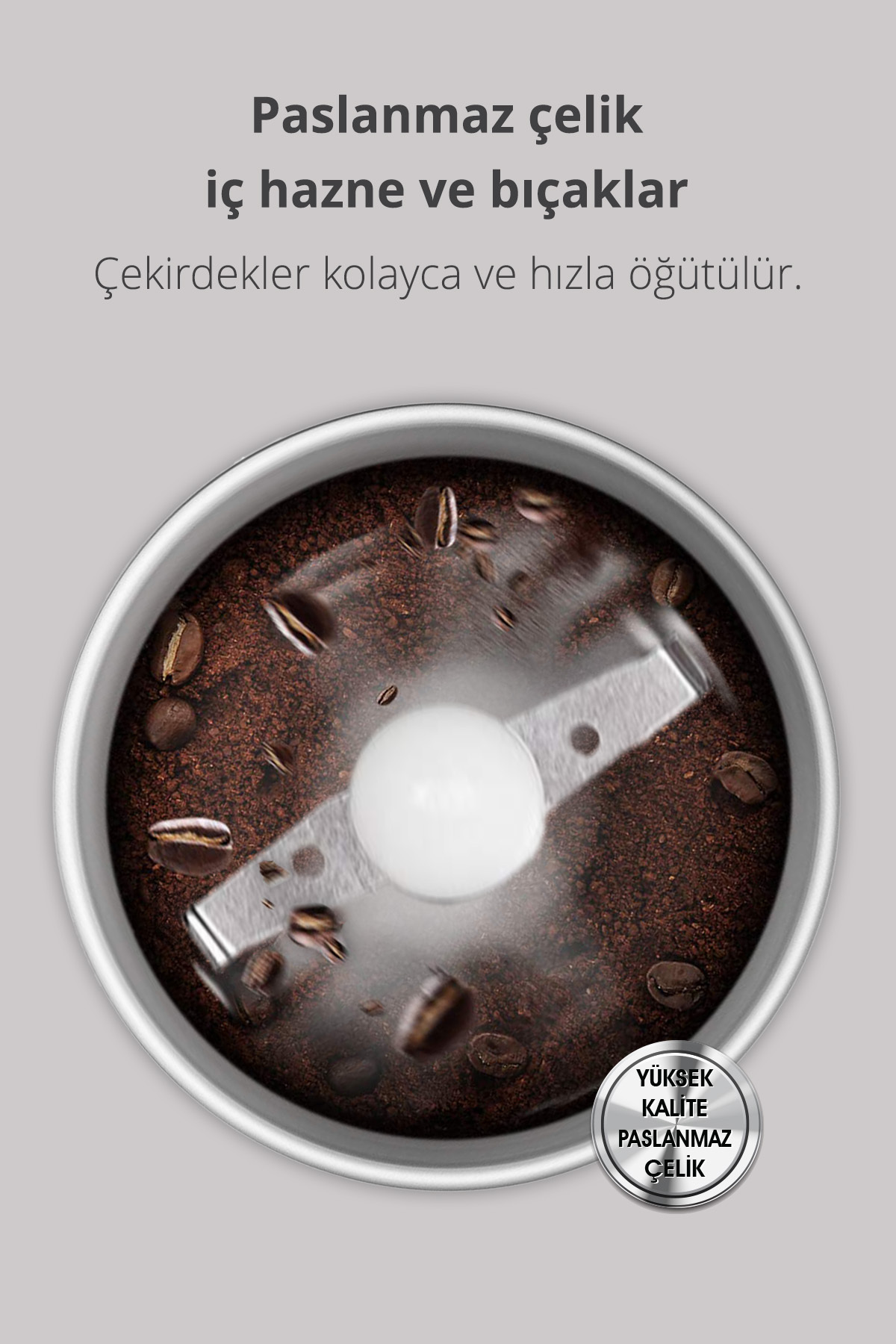 آسیاب قهوه الکترونیکی و ادویه KSPG 4812 اورجینال Kiwi