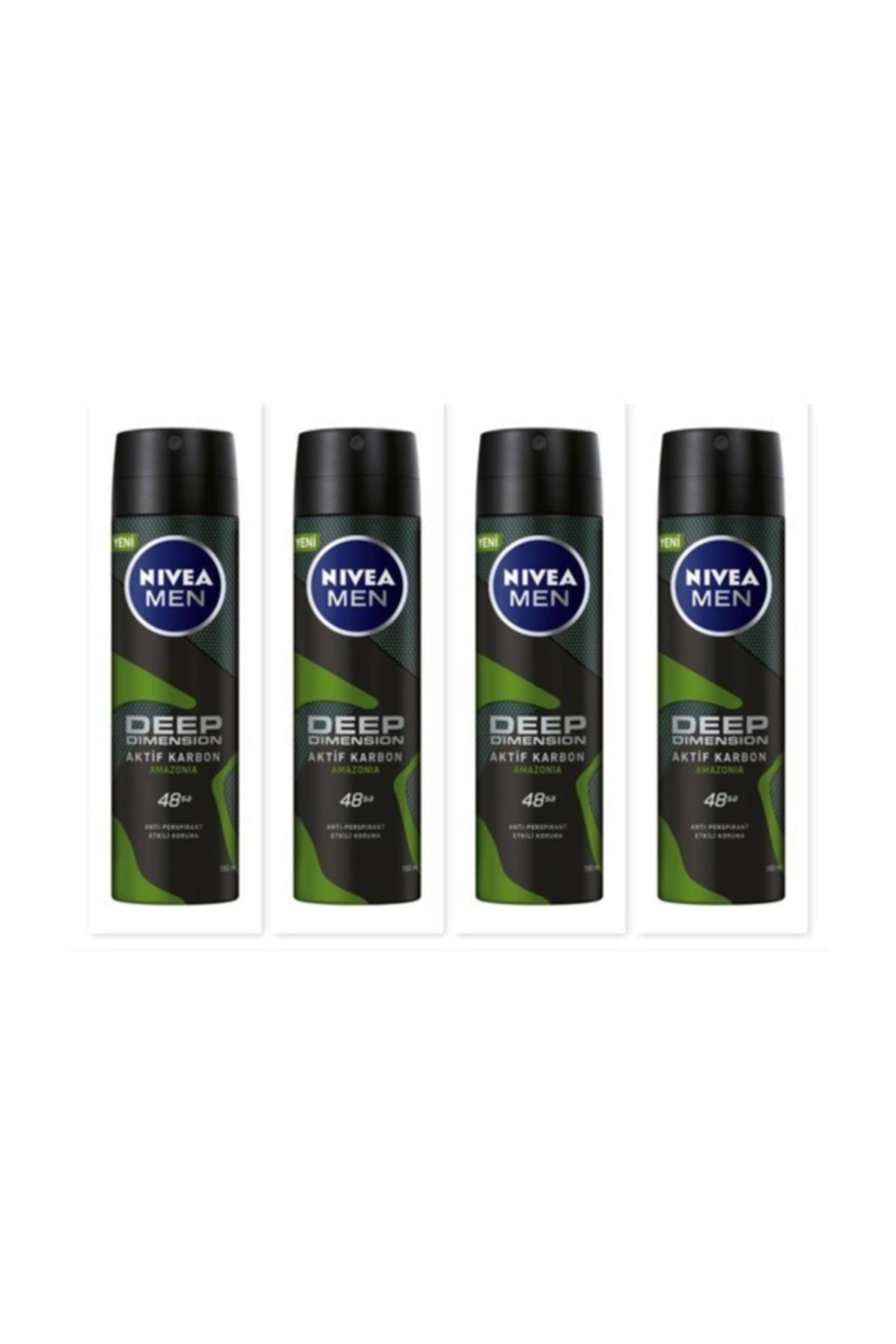 NIVEA اسپری ضد عرق 150 میلی لیتر مردانه 4 عددی