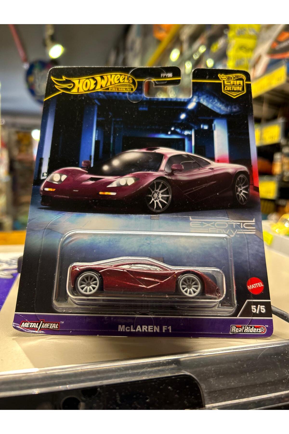 ماشین اسباب بازی MCLAREN F1 HOT WHEELS PREMIUM HKC77 از ترکیه HOT WHEELS