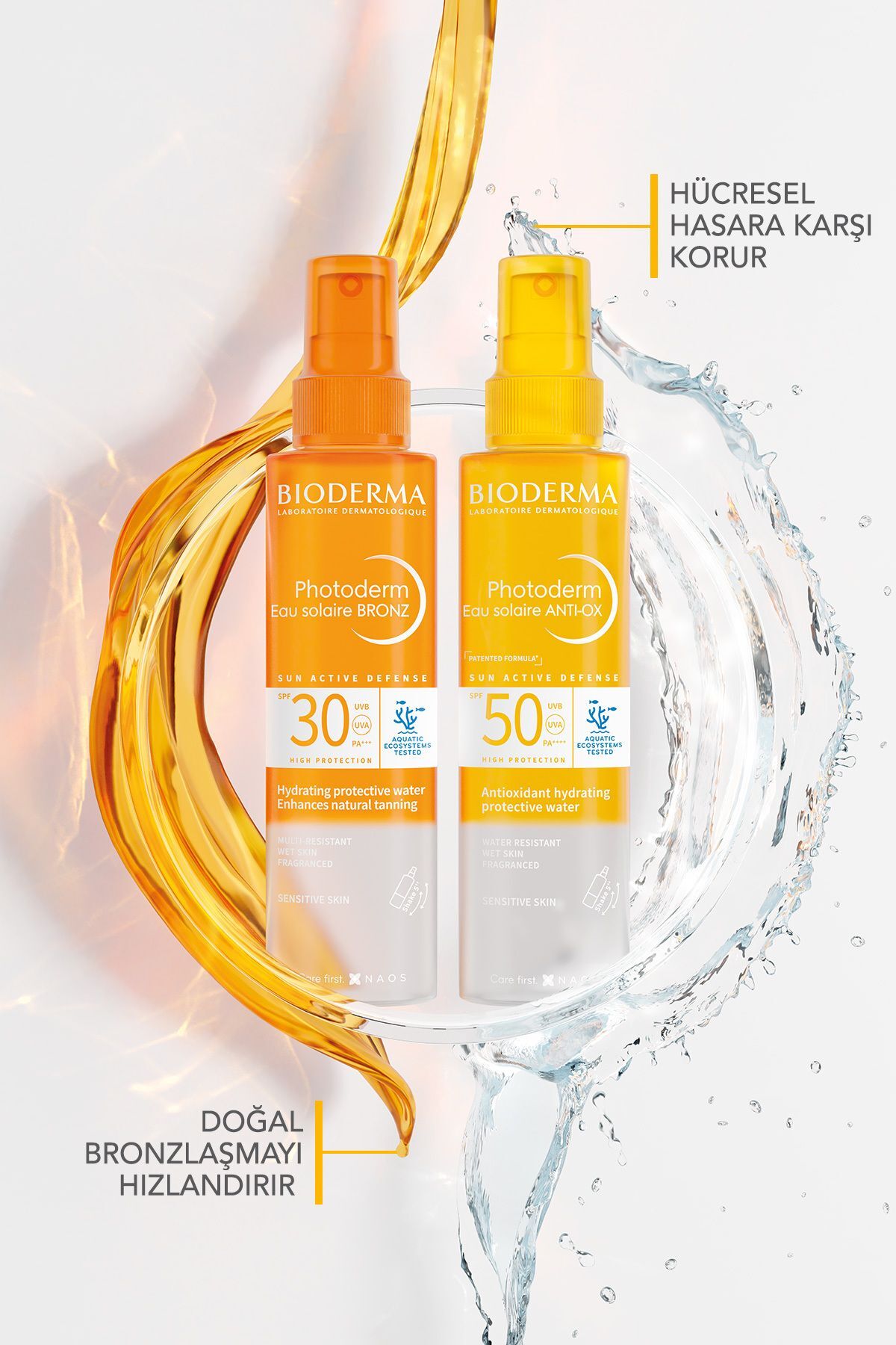 Bioderma محافظت از آفتابی آبی برنز PhotoDERM SPF30 200 میلی لیتر