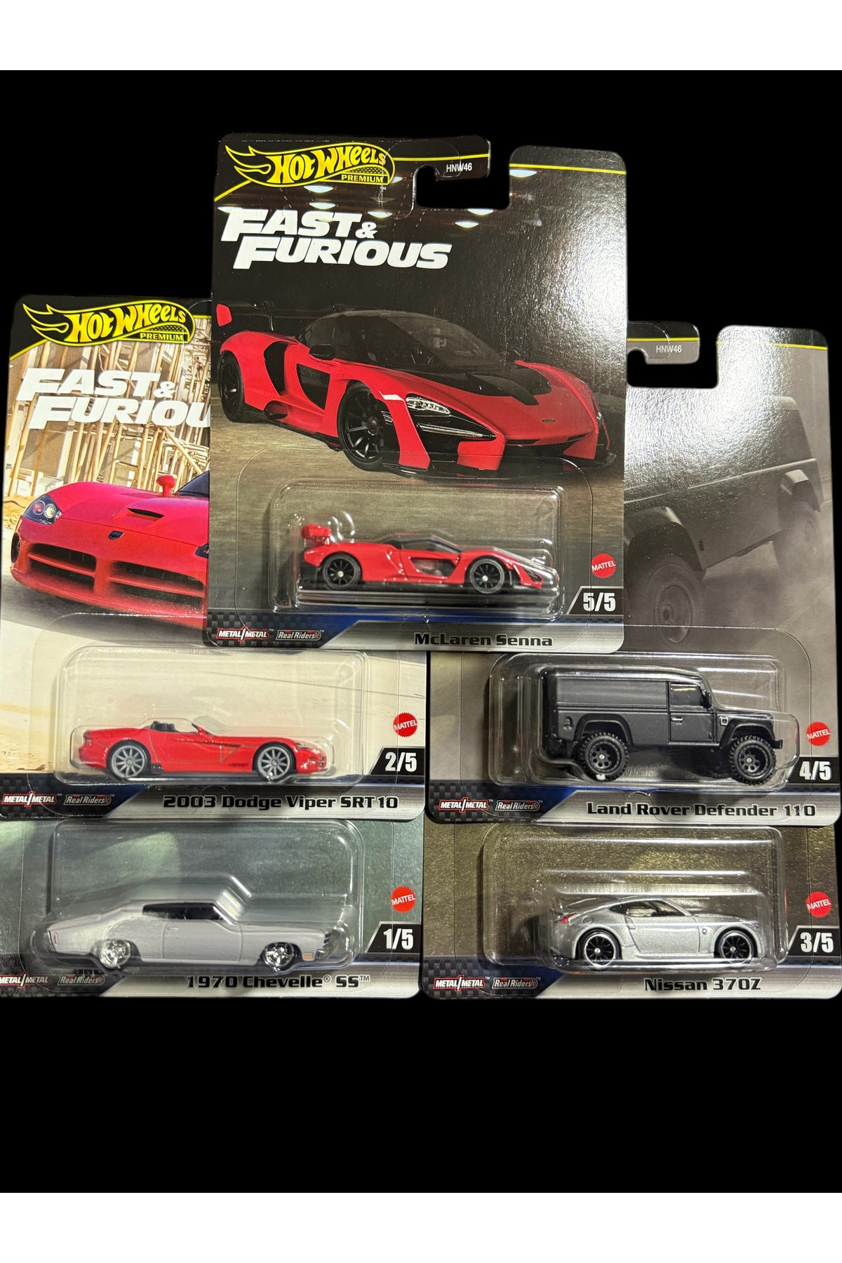 ماشین اسباب بازی HOTWHEELS PREMIUM FF SET 2025 MIX HNW46 979J از ترکیه HOT WHEELS