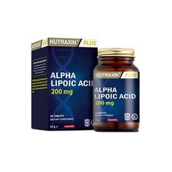 مکمل غذایی آلفا لیپوئیک اسید نوتراکسین Nutraxin ۲۰۰ میلی‌گرم، ۶۰ قرص