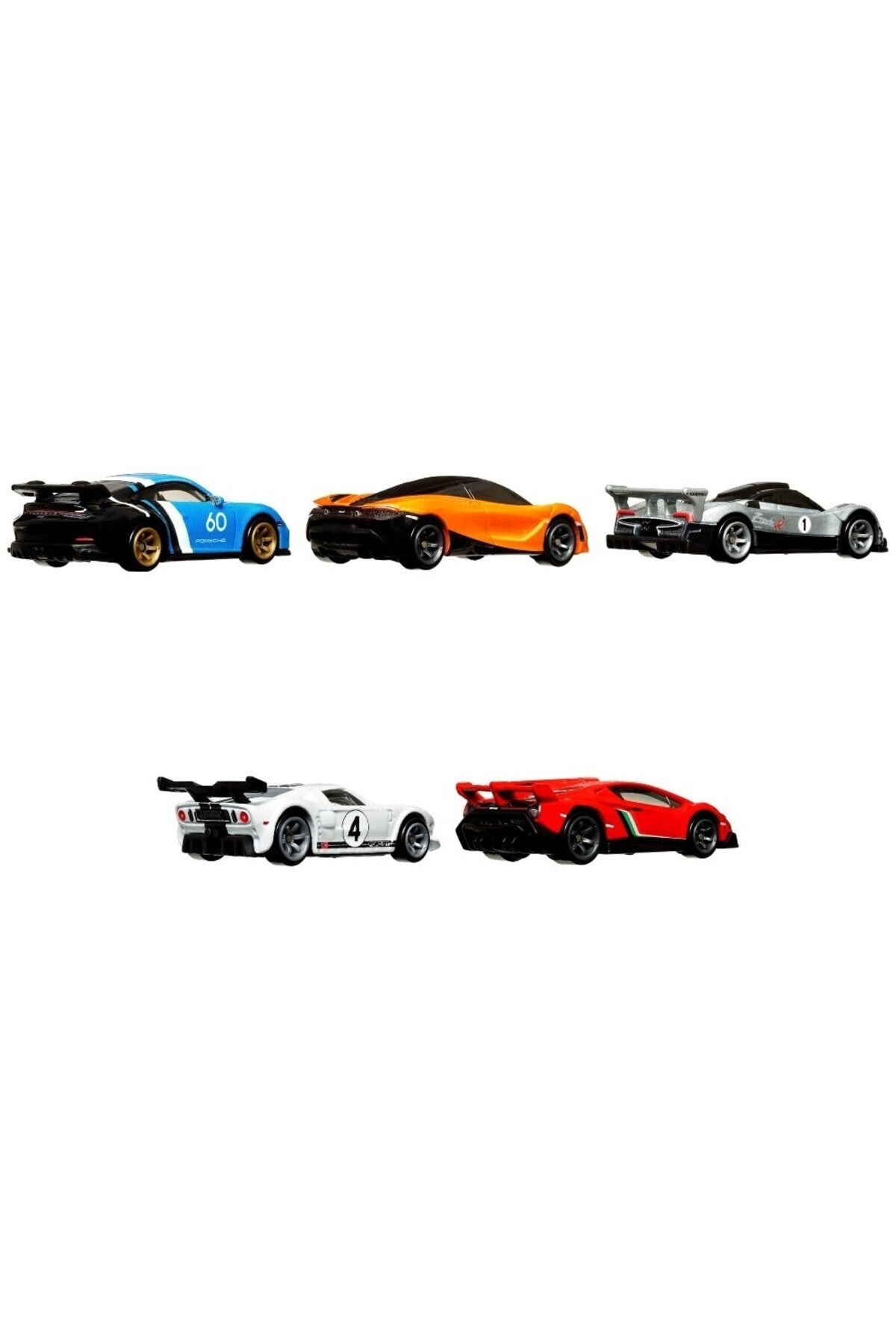 ماشین اسباب بازی مجموعه 5 تایی ماشین‌های پریمیوم فرهنگ خودرو FYP86 977A از ترکیه HOT WHEELS