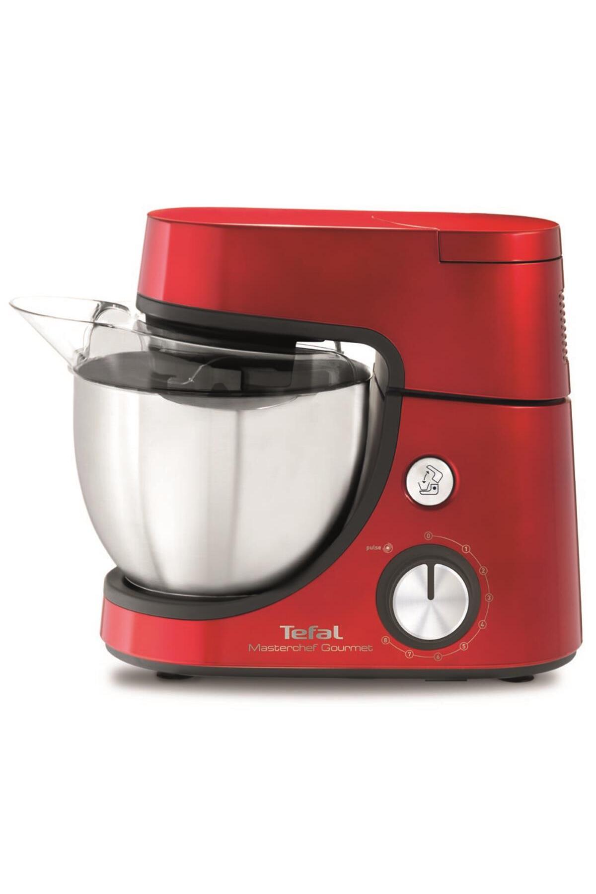 میکسر و ست MASTERCHEF GOURMET PREMIUM RED اورجینال TEFAL