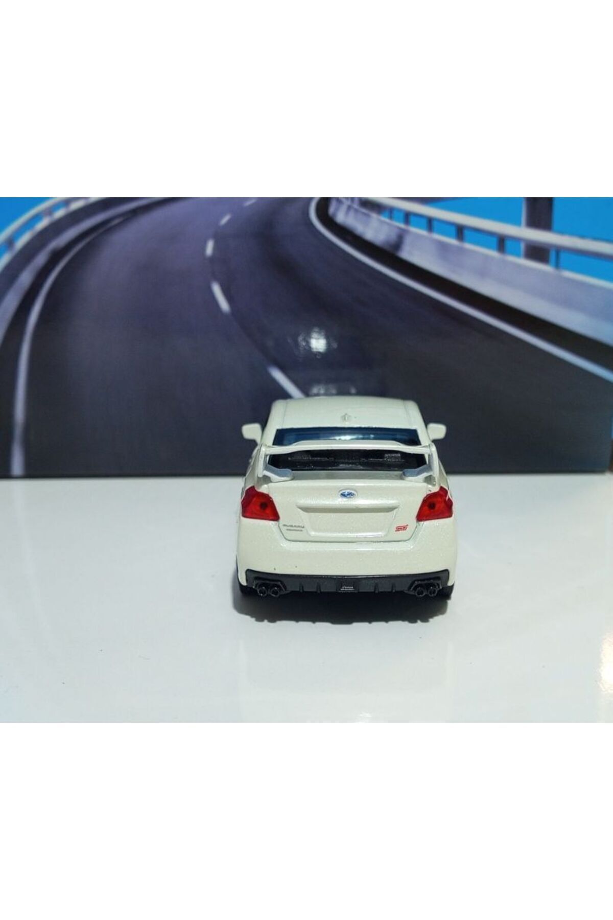 مدل خودرو ماشین فلزی سوبارو WRX STI PULL DROP اورجینال WELLY