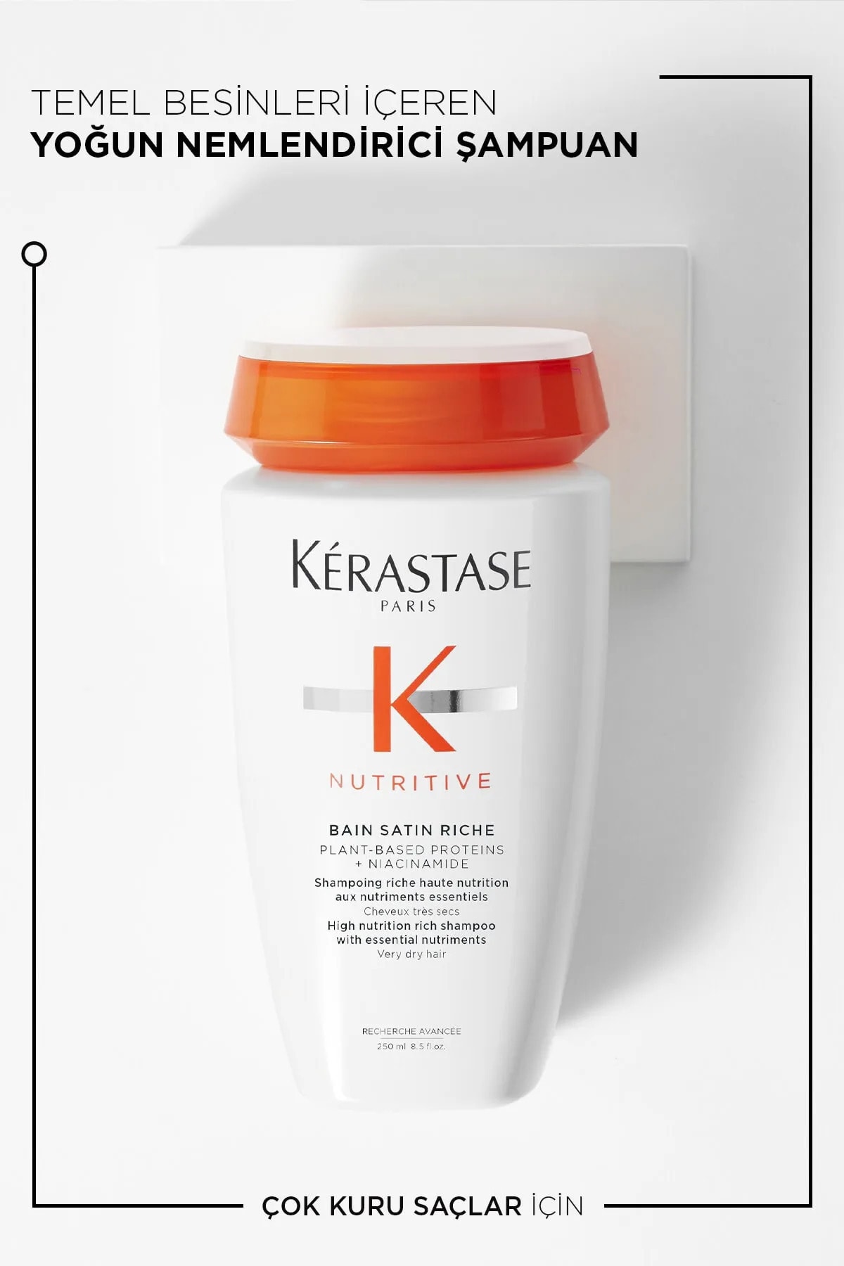 Kerastase شامپو تغذیه‌ای طبیعی بافراشته‌کننده مو 250 میلی‌لیتر نسلی‌بیوتی