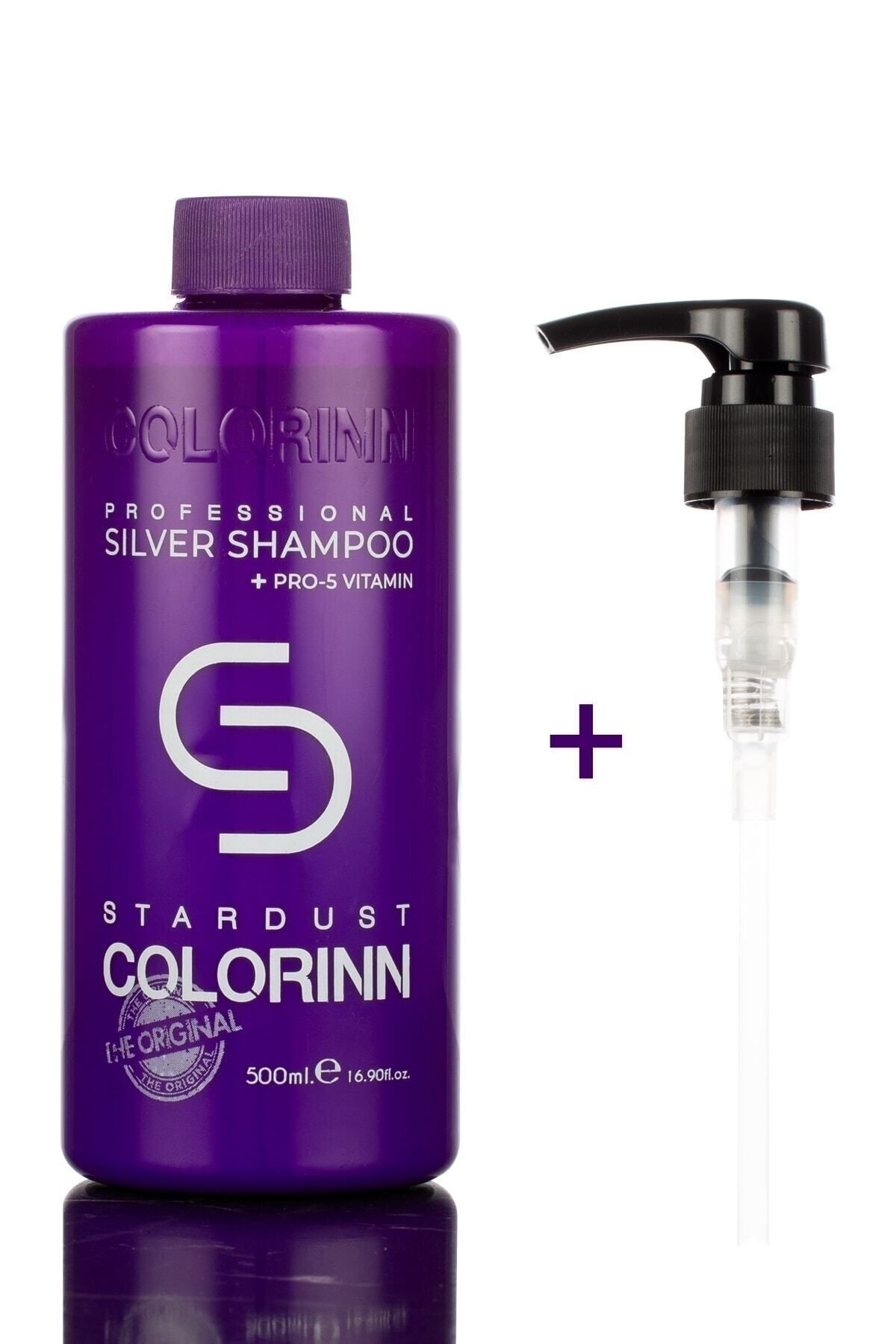 شامپو استارداست نقره ای بنفش 500 میلی لیتری Colorinn
