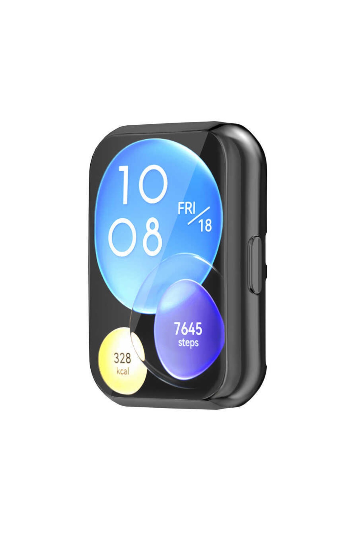 محافظ صفحه ساعت هوشمند مچی FIT 2 CASE AND SCREEN PROTECTOR GLOSSY 360 PROTECTION سازگار فیبکس Fibaks