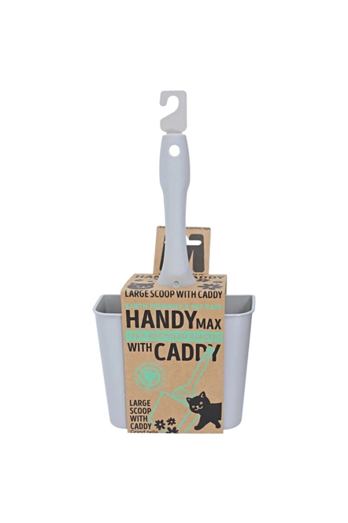 بیلچه خاک گربه و نگهدارنده حمل مودرنا Moderna Handy Jumbo خاکستری