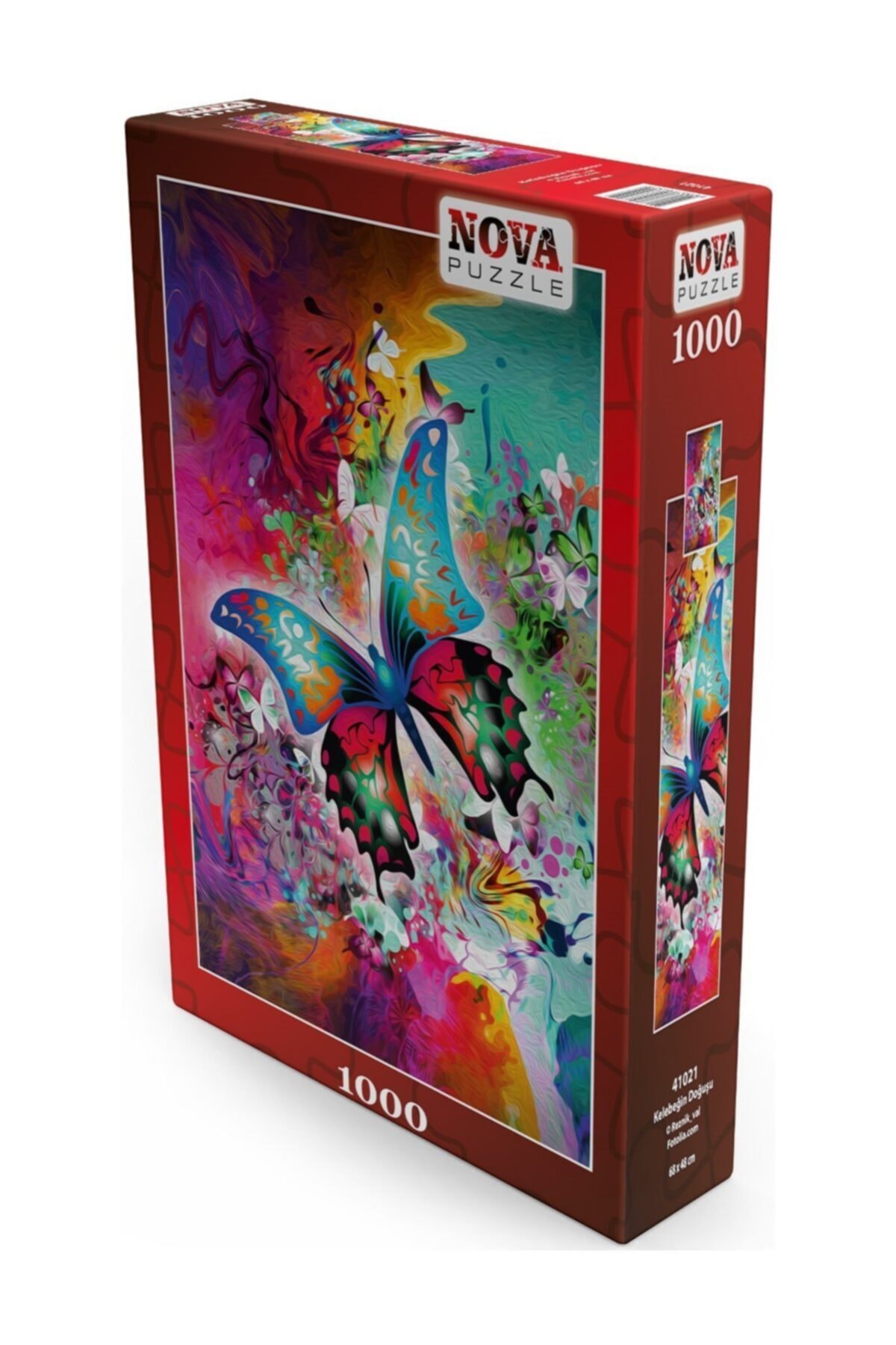 پازل فانتزی NOVA 1000 PIECE BIRTH OF THE BUTTERFLY 41021 از ترکیه Nova Puzzle