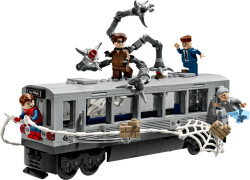 مجموعه ساختنی قطار مترو اسپایدرمن و دکتر اختاپوس لگو LEGO Marvel مدل 76321، ۳۹۳ قطعه، حداقل سن ۹ سال