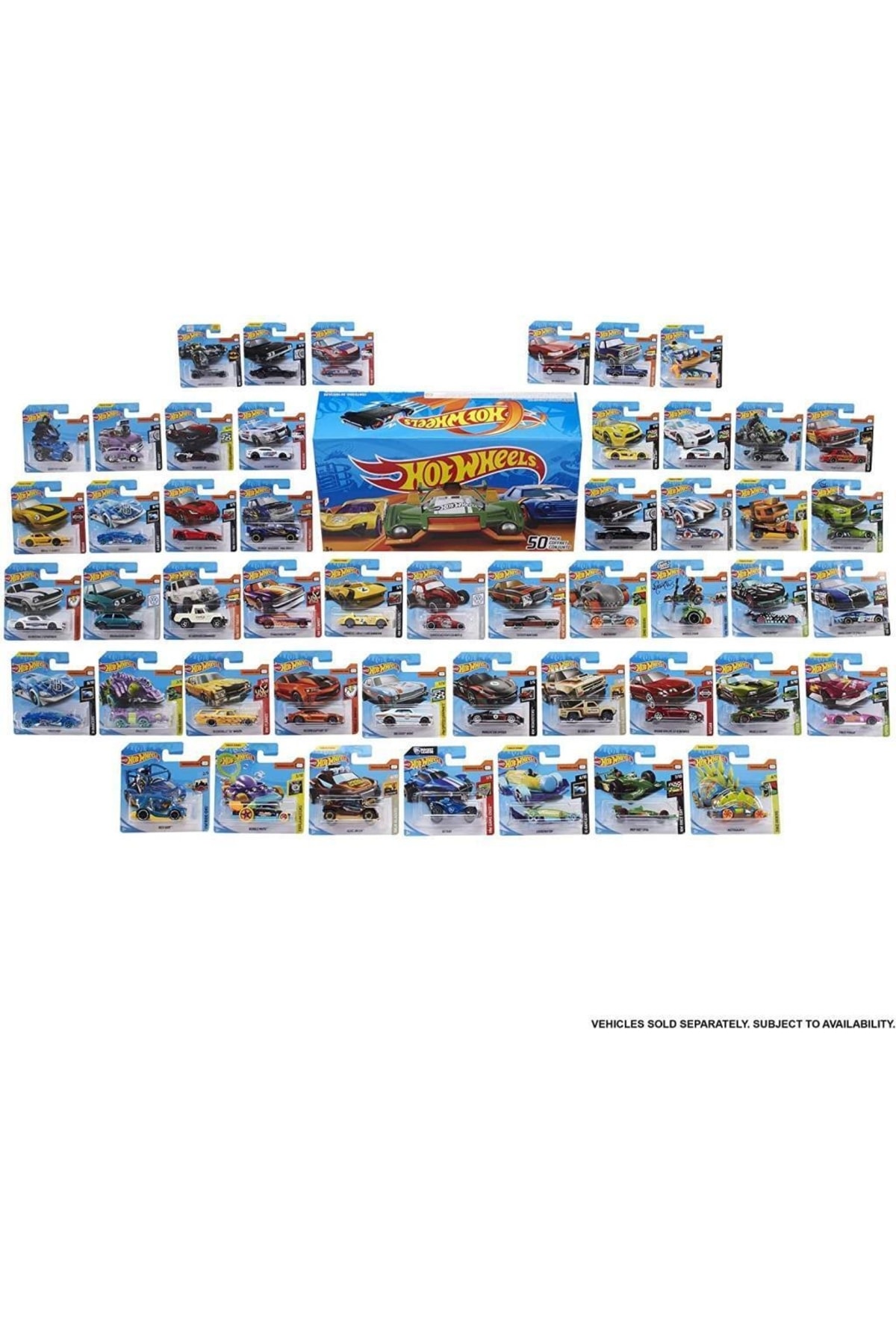 ماشین اسباب بازی ® مجموعه اتومبیل 50S | V6697 هات ویلز اورجینال HOT WHEELS