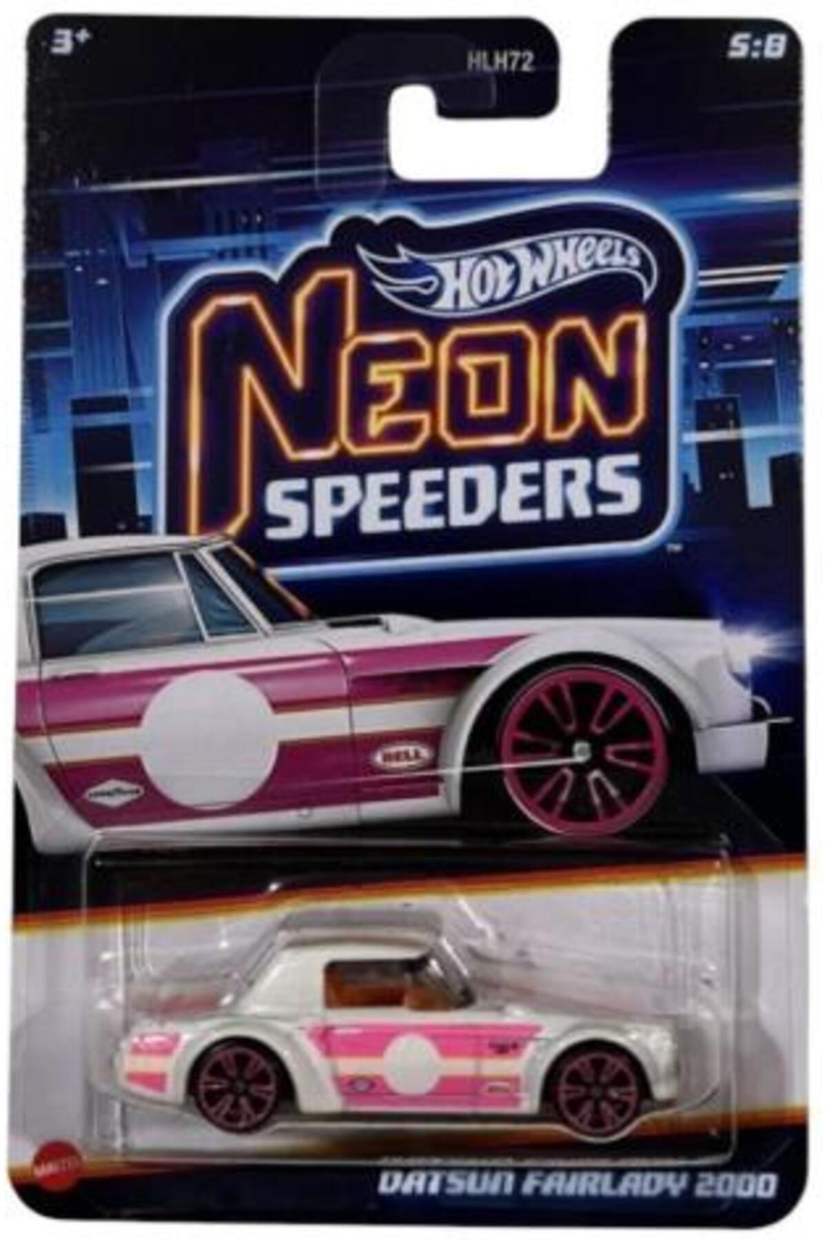 ماشین اسباب بازی نئون اسپیدرز DATSUN FAIRLADY 2000 JCB04 HOT WHEELS